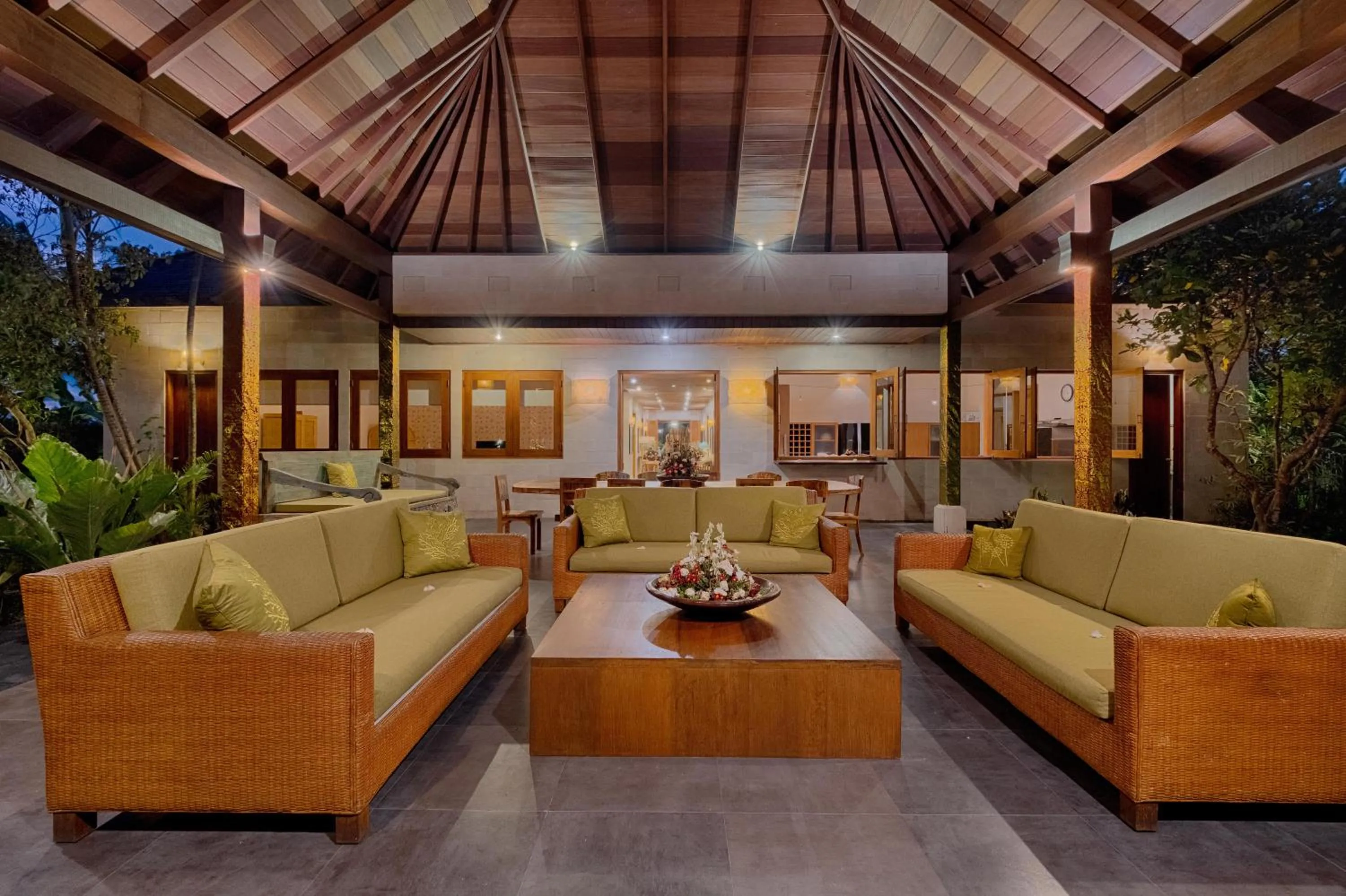 Living room in Ketewel Villa by Sanga Sanga Hospitality