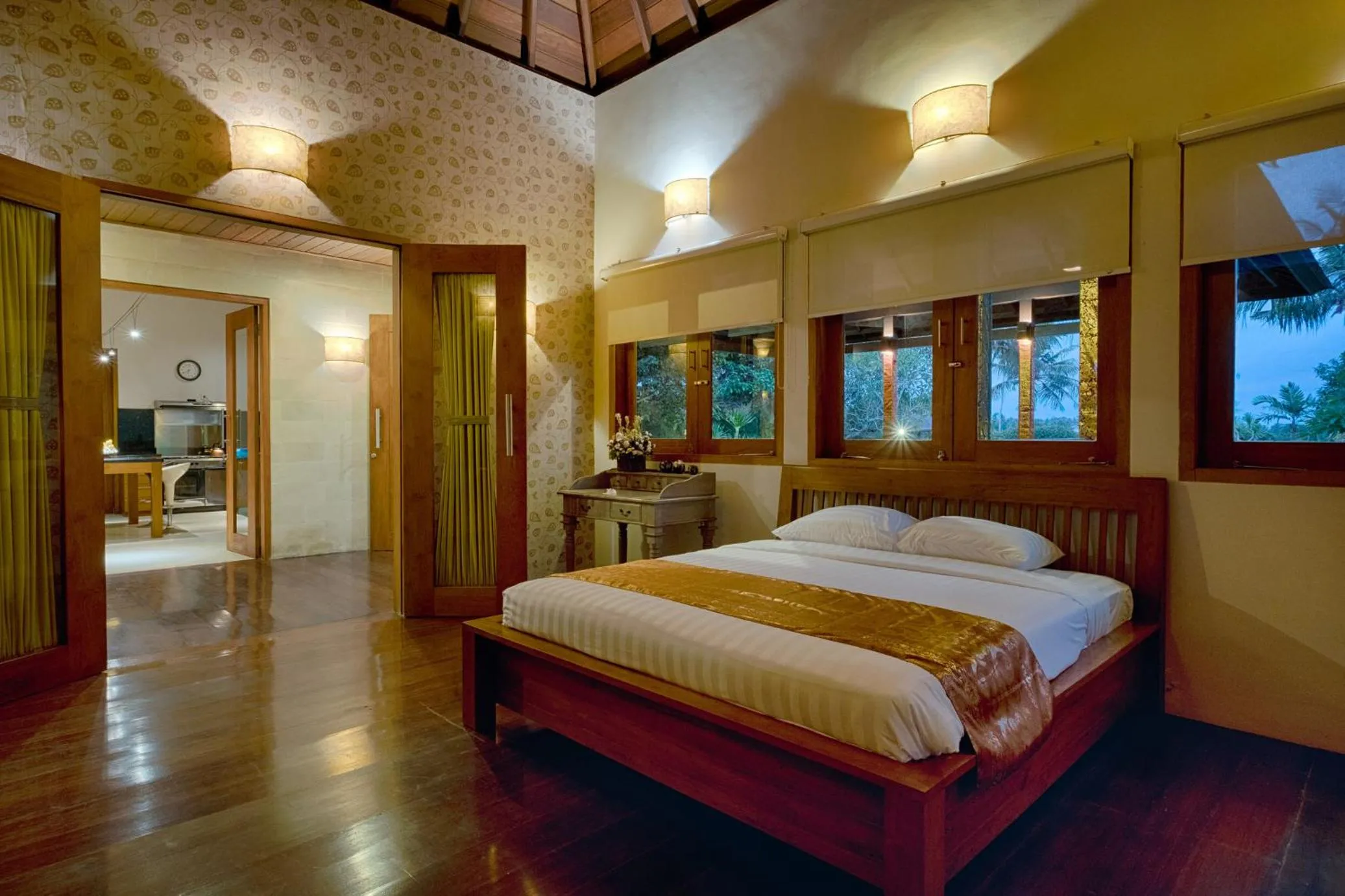 Bed in Ketewel Villa by Sanga Sanga Hospitality