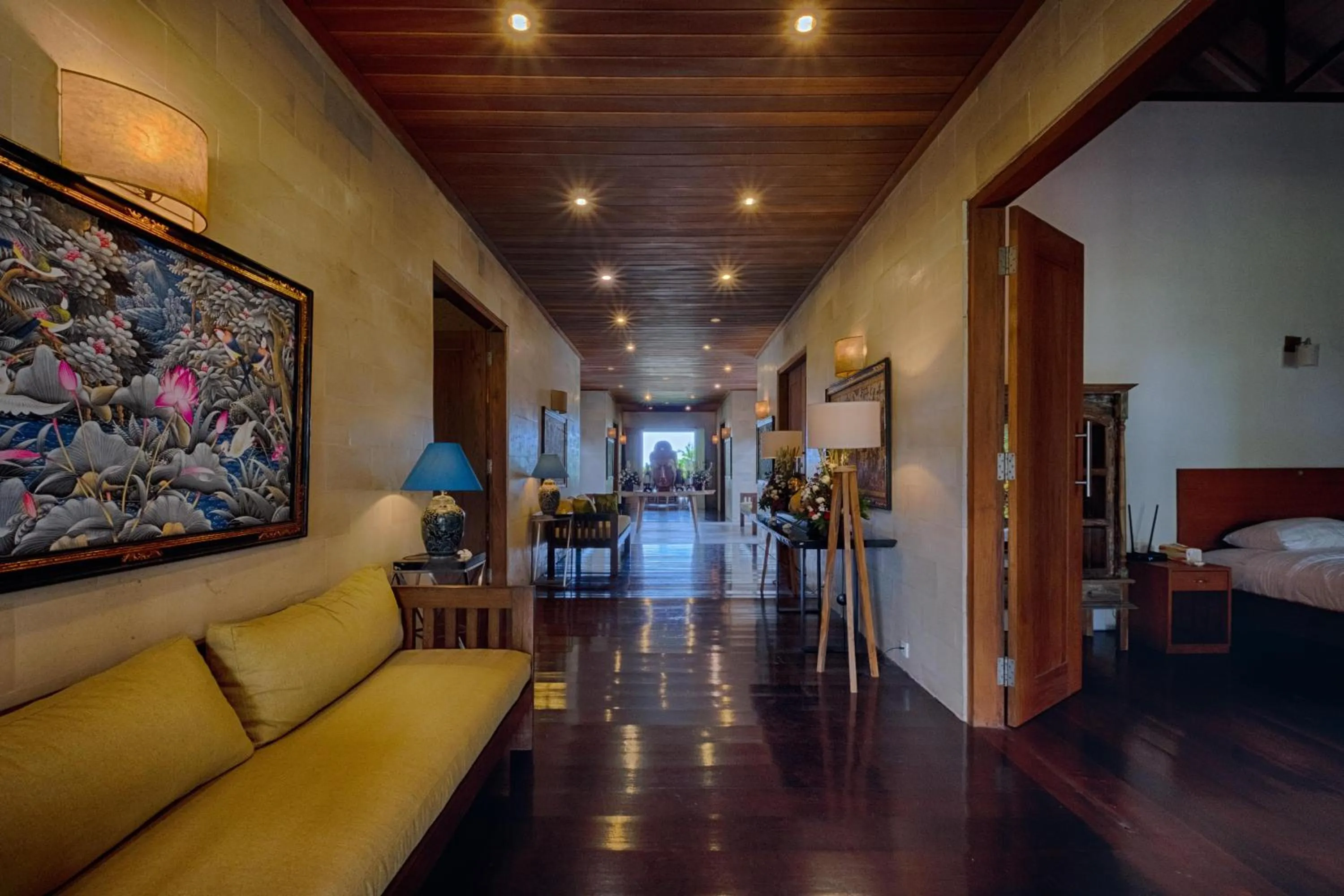 Living room, Bed in Ketewel Villa by Sanga Sanga Hospitality