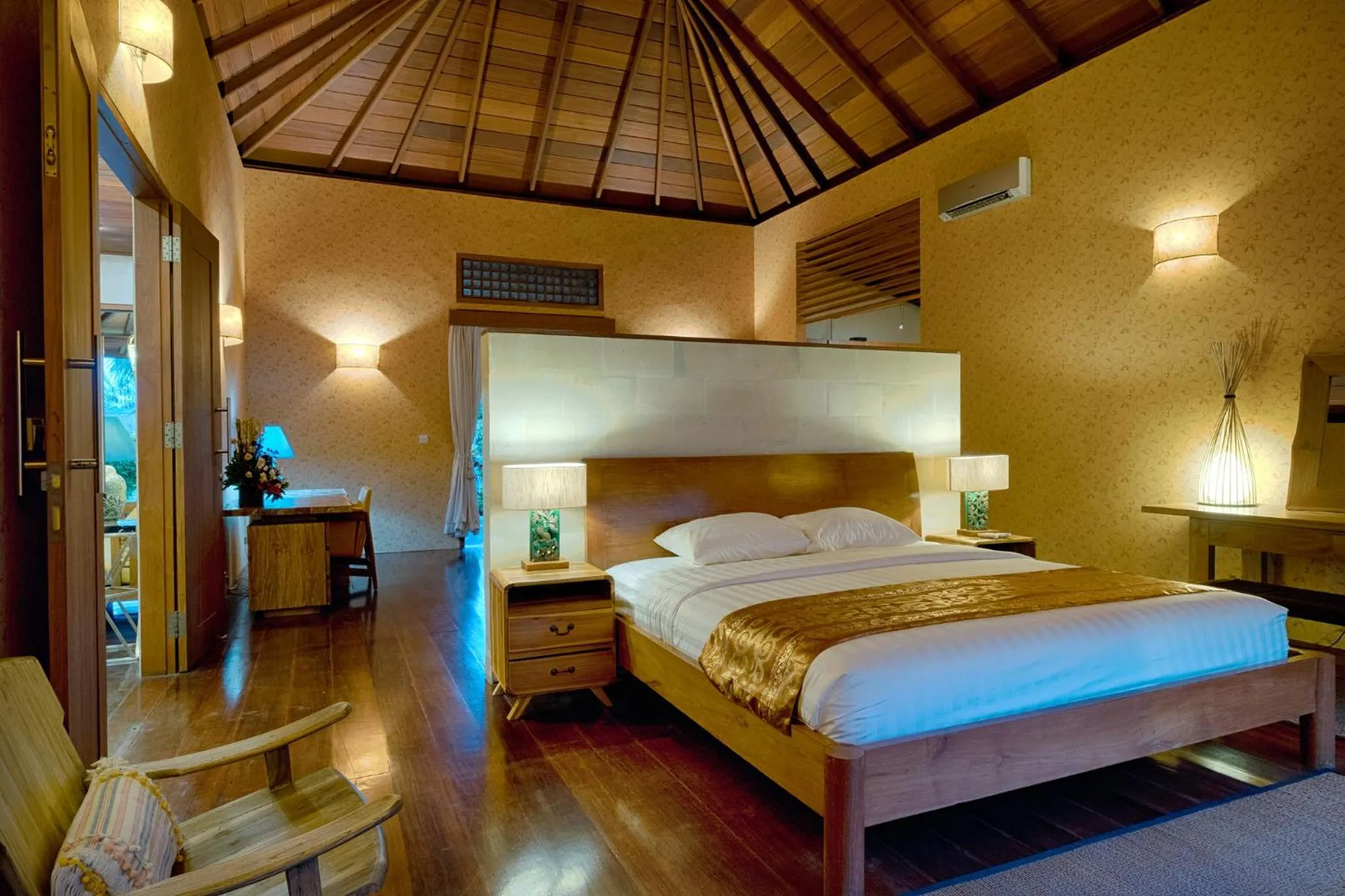 Bed in Ketewel Villa by Sanga Sanga Hospitality