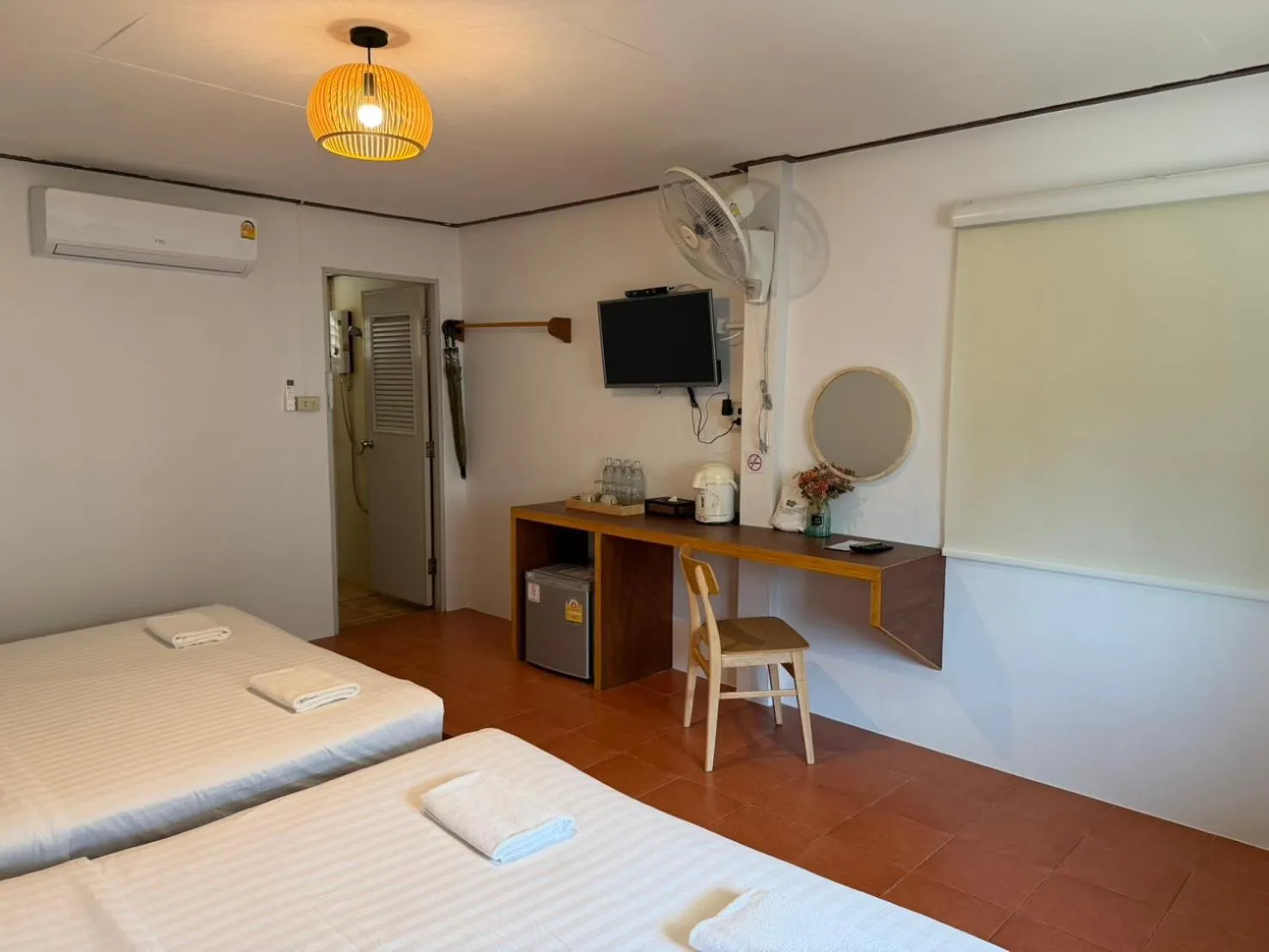 Bedroom, Bed in Baan Pun Sook Resort