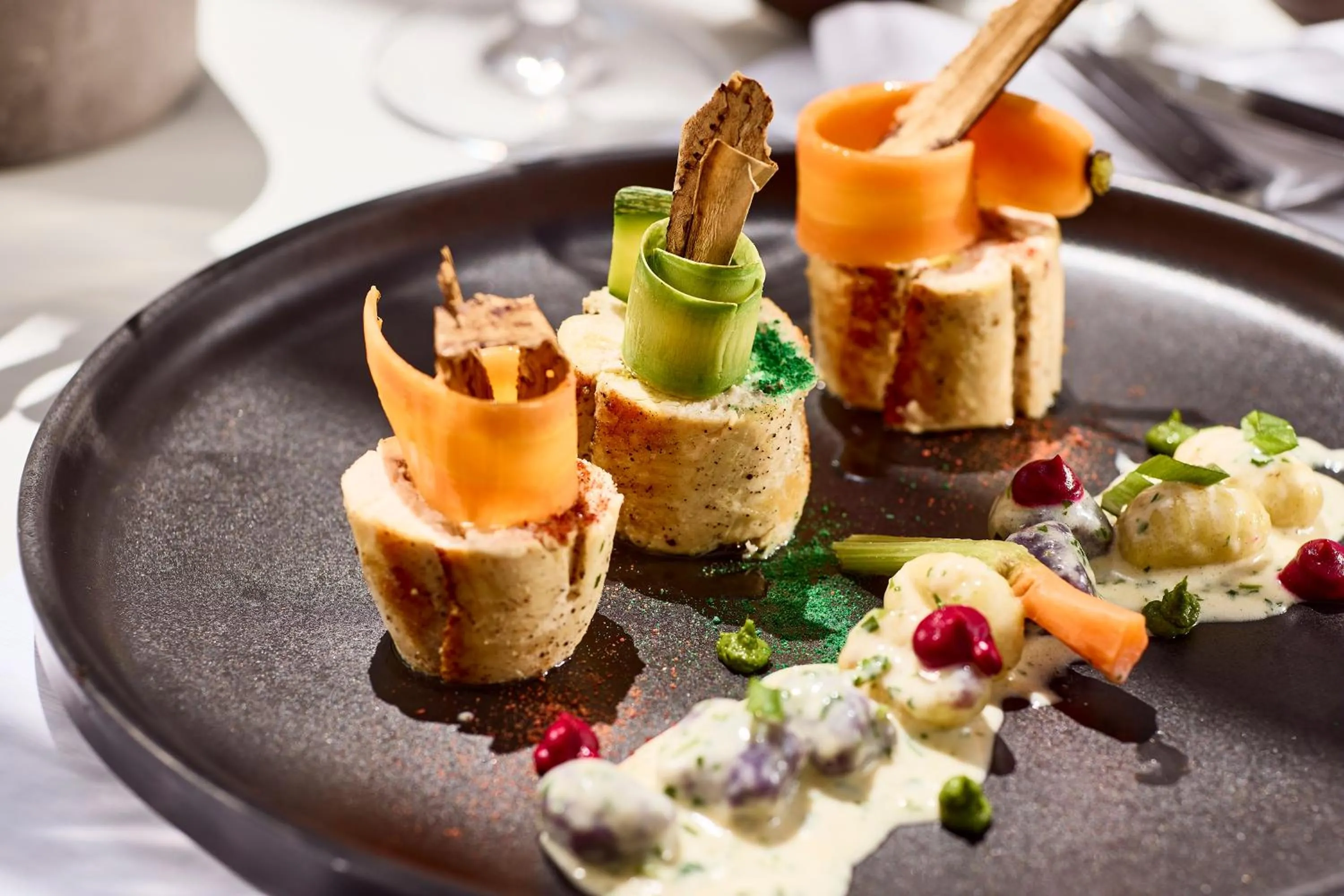 Food close-up in Kantouni Beach Boutique Hotel