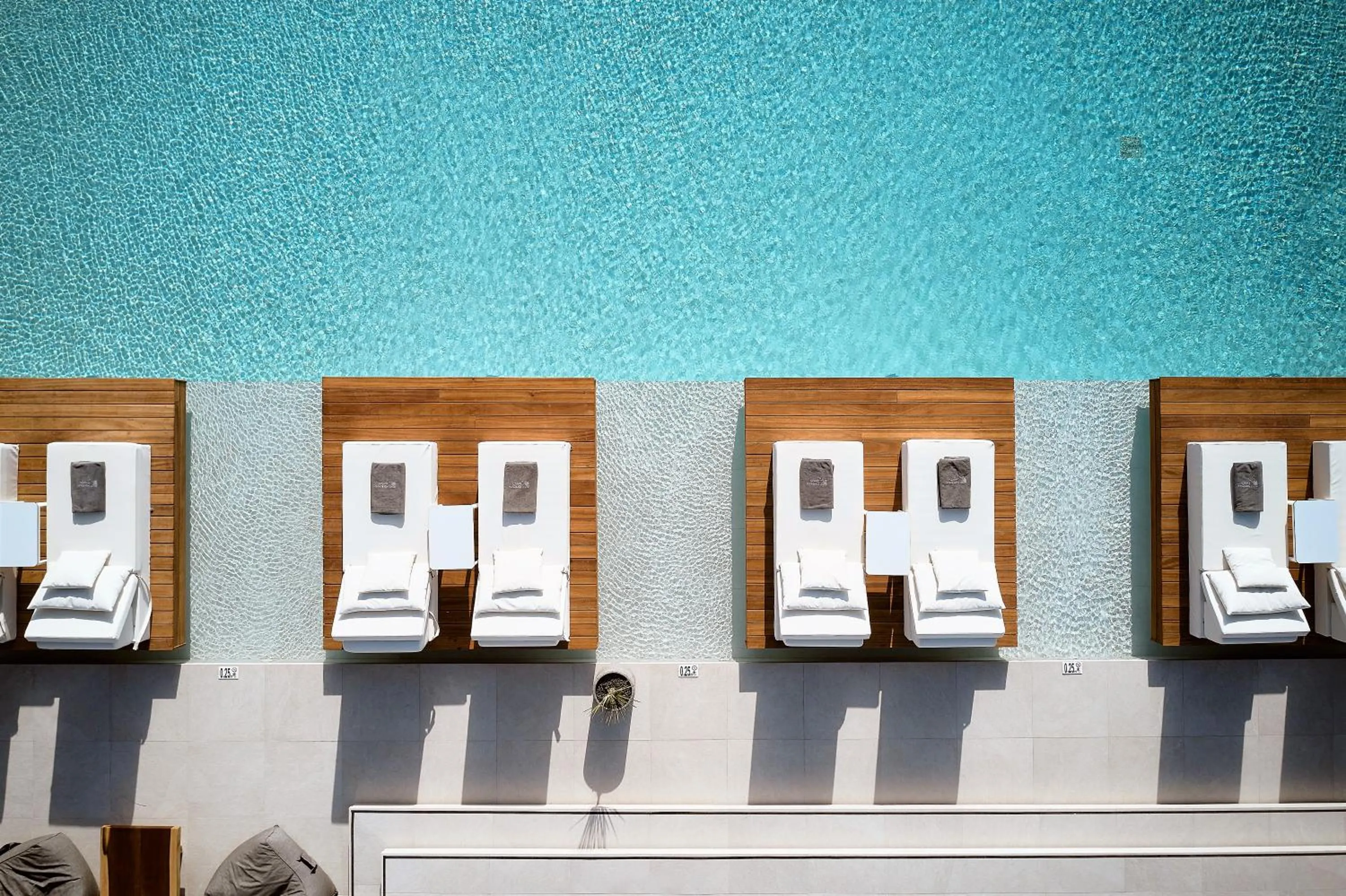 Swimming pool in Kantouni Beach Boutique Hotel