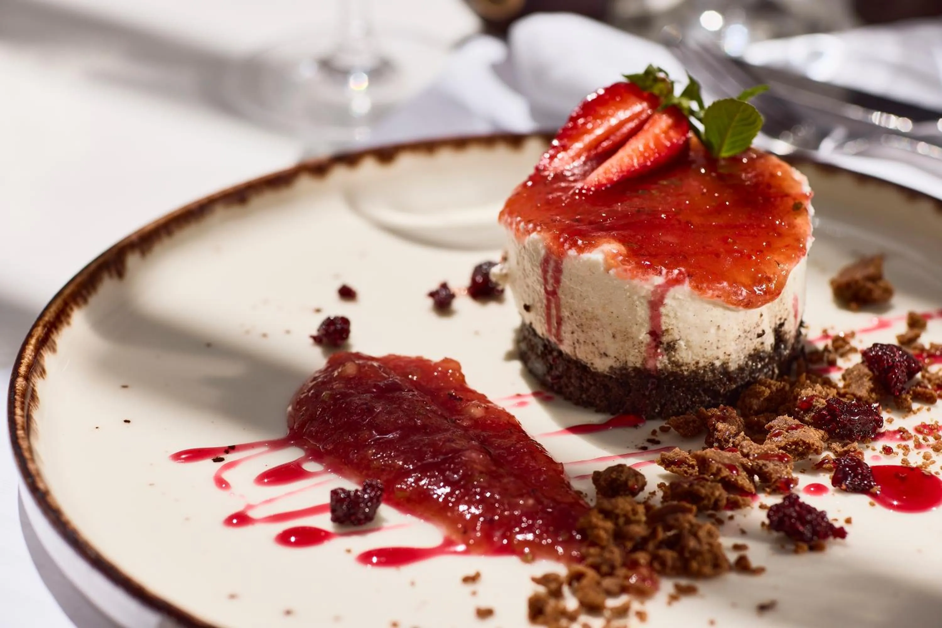 Food close-up in Kantouni Beach Boutique Hotel