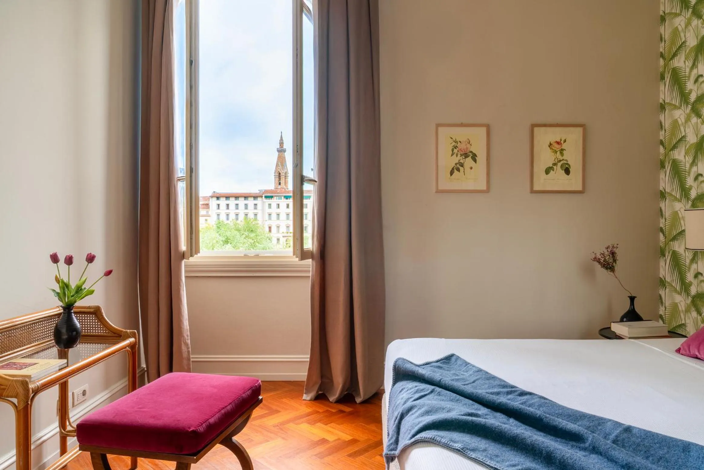 Bedroom, Bed in Serristori Palace Residence
