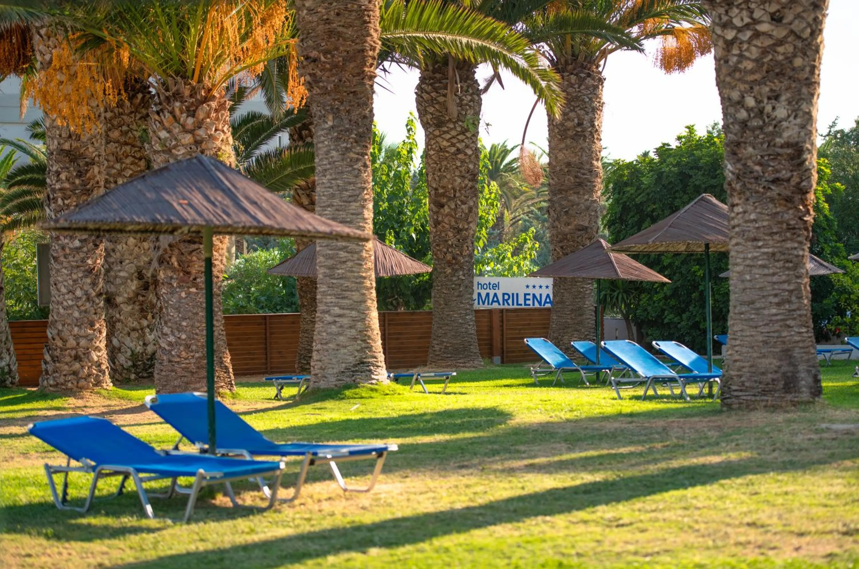 Garden in Marilena Hotel
