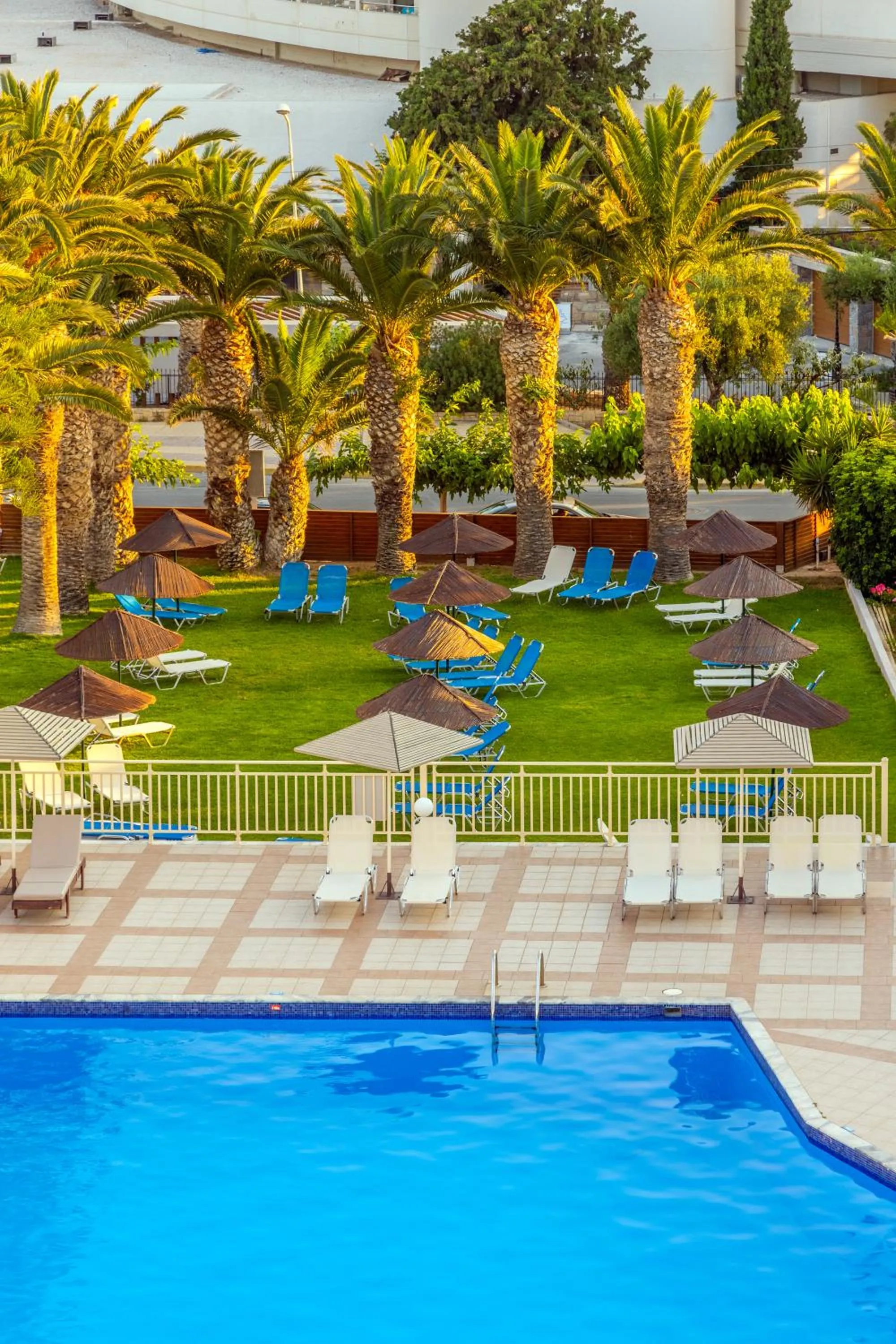 Swimming pool in Marilena Hotel