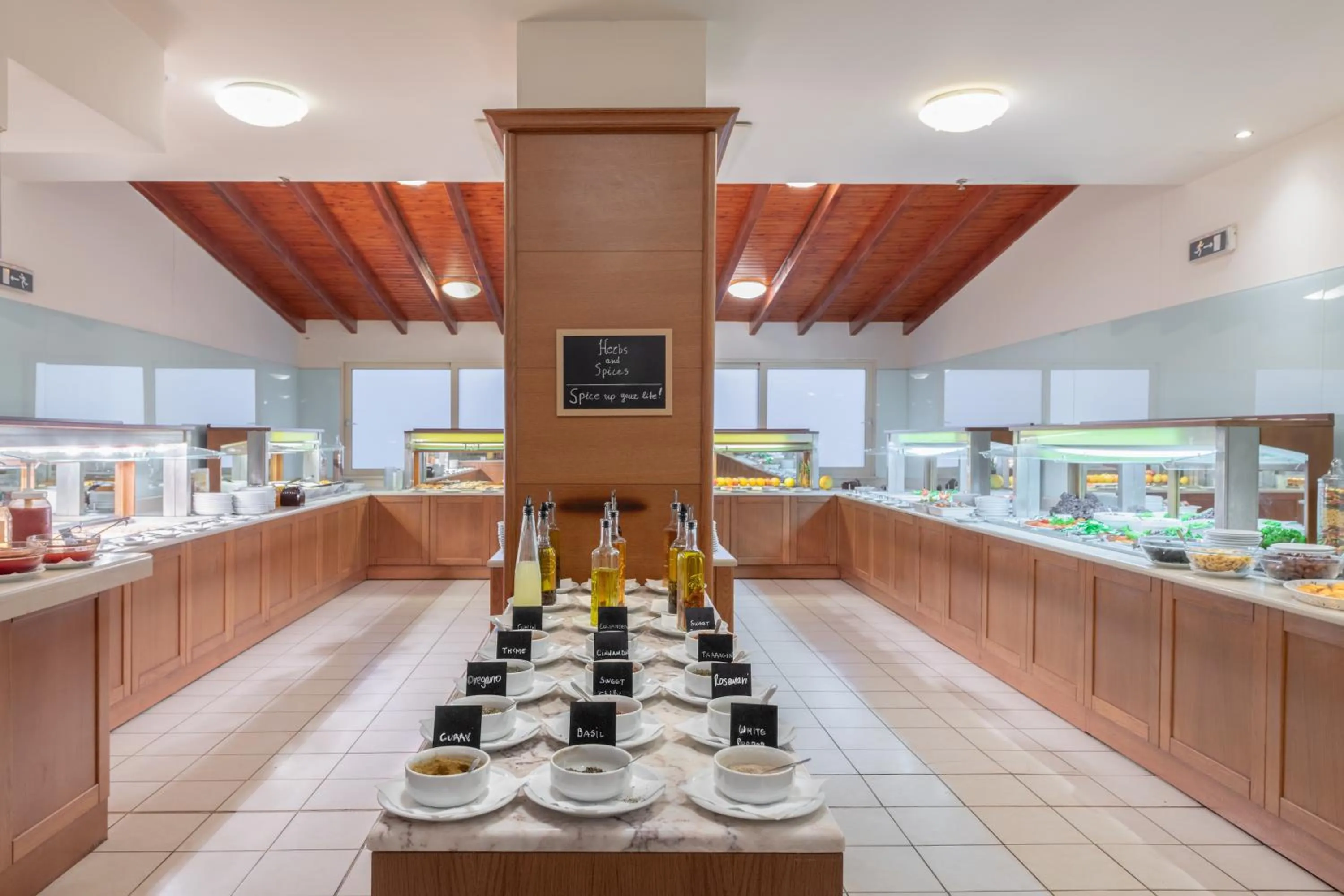 Food in Marilena Hotel