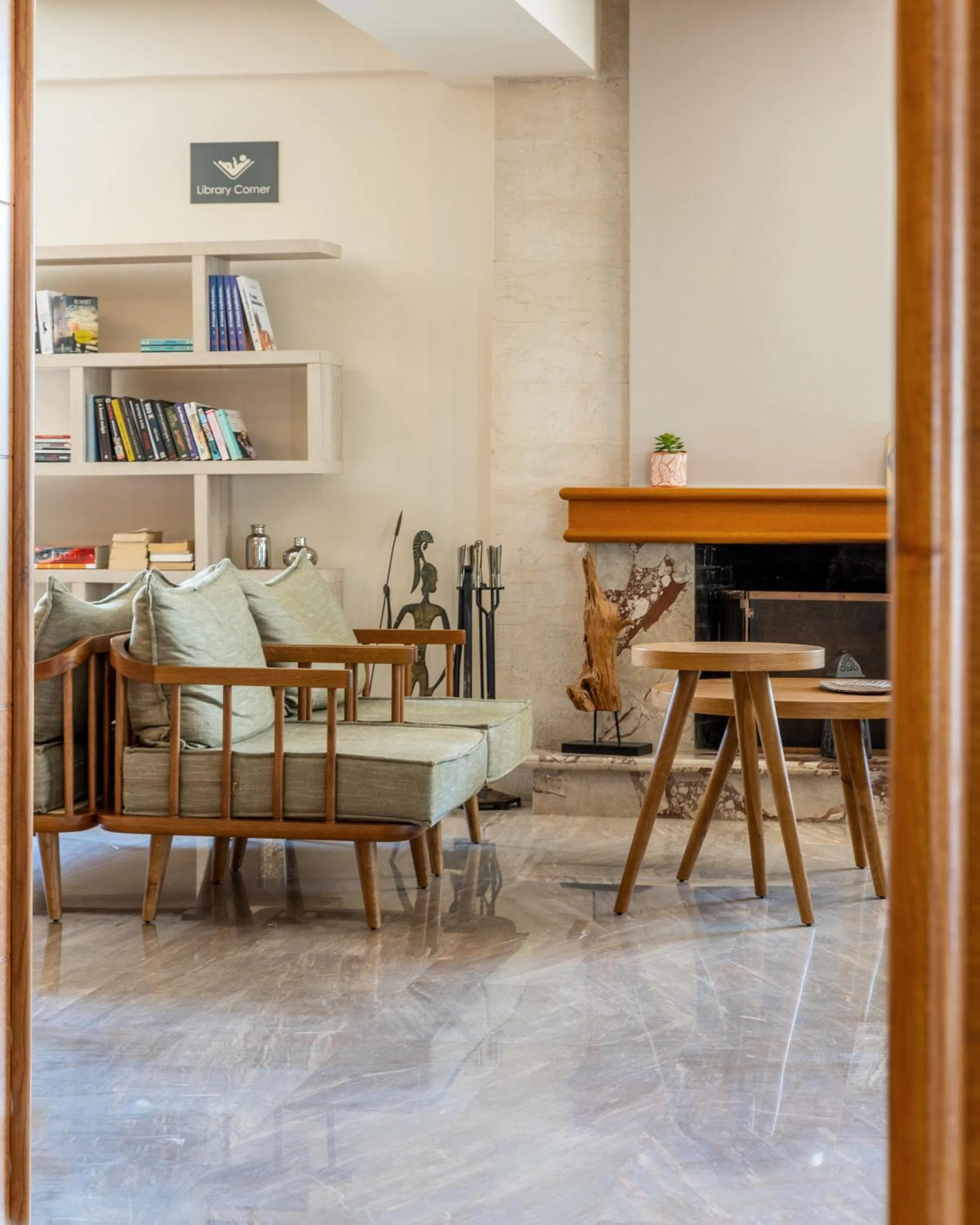 Lounge or bar in Marilena Hotel