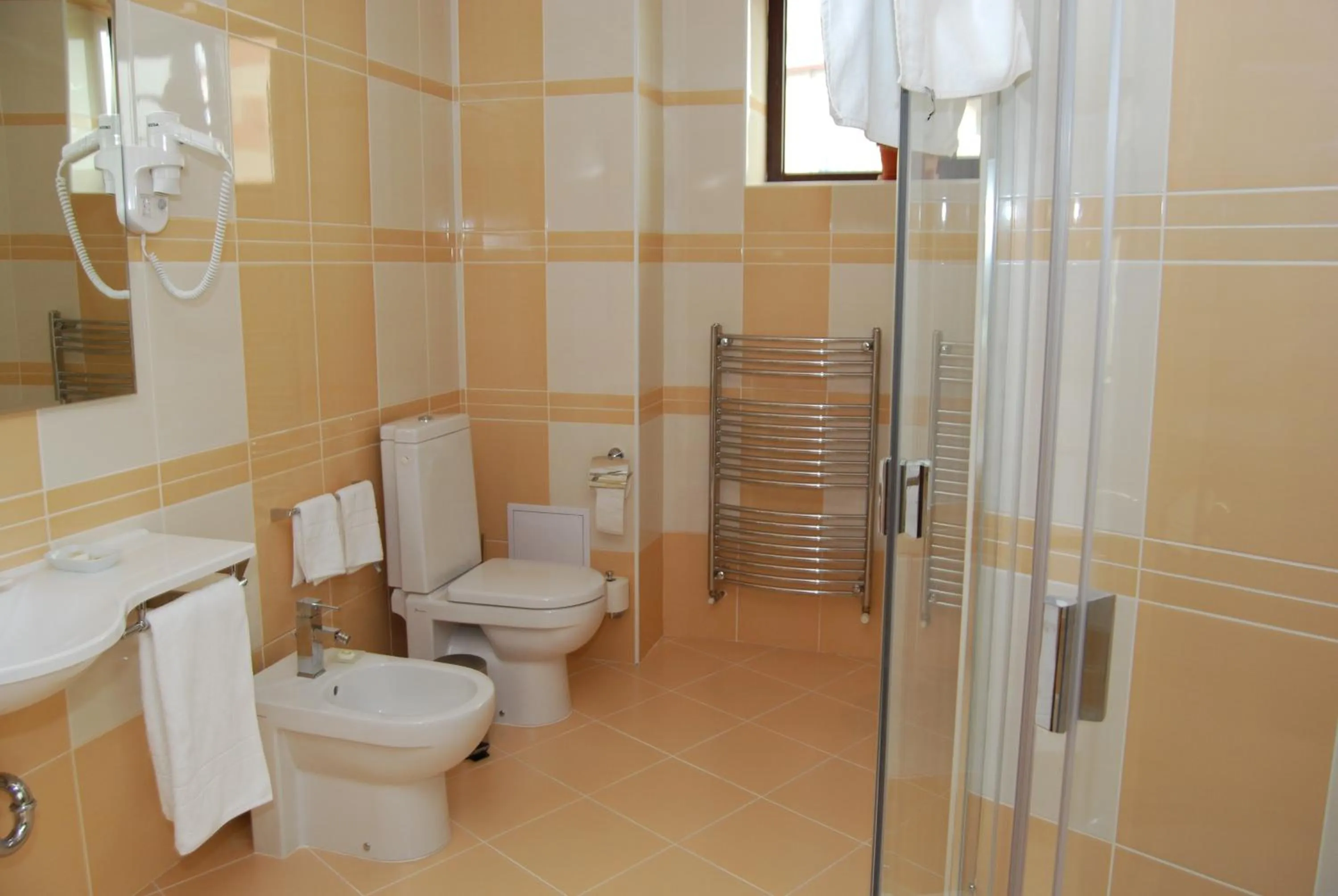 Bathroom in Pensiunea President