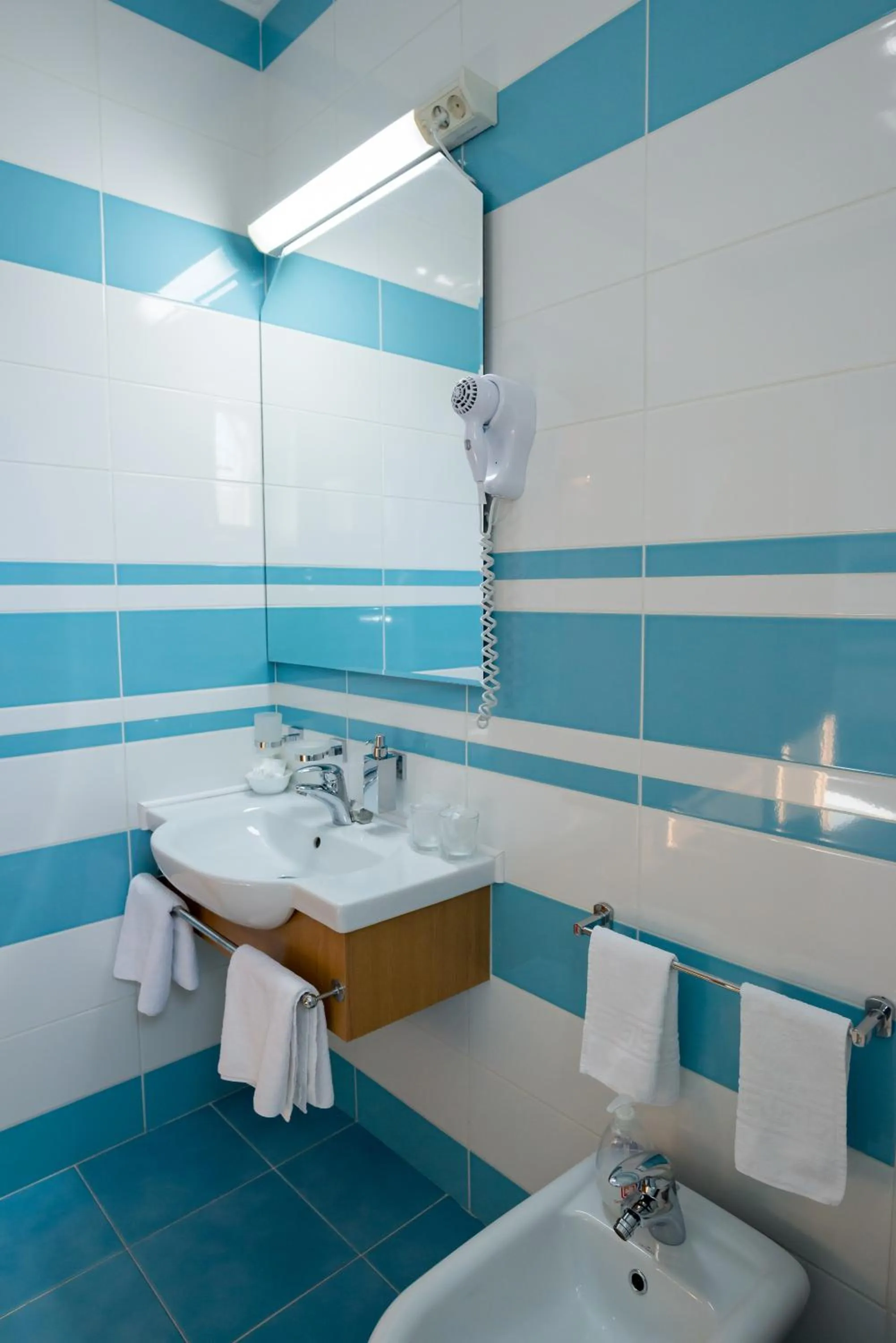 Bathroom in Pensiunea President