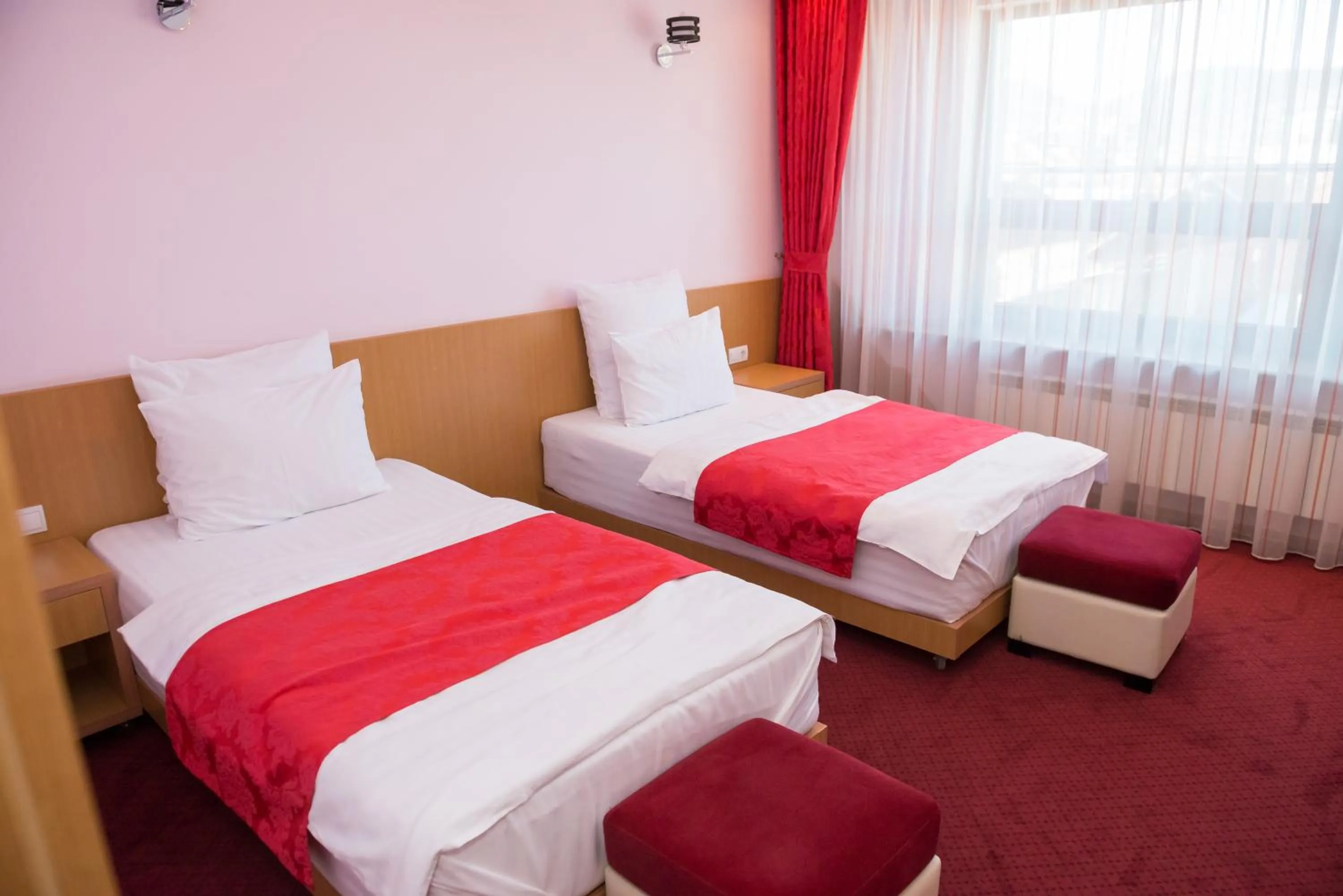 Bed in Pensiunea President