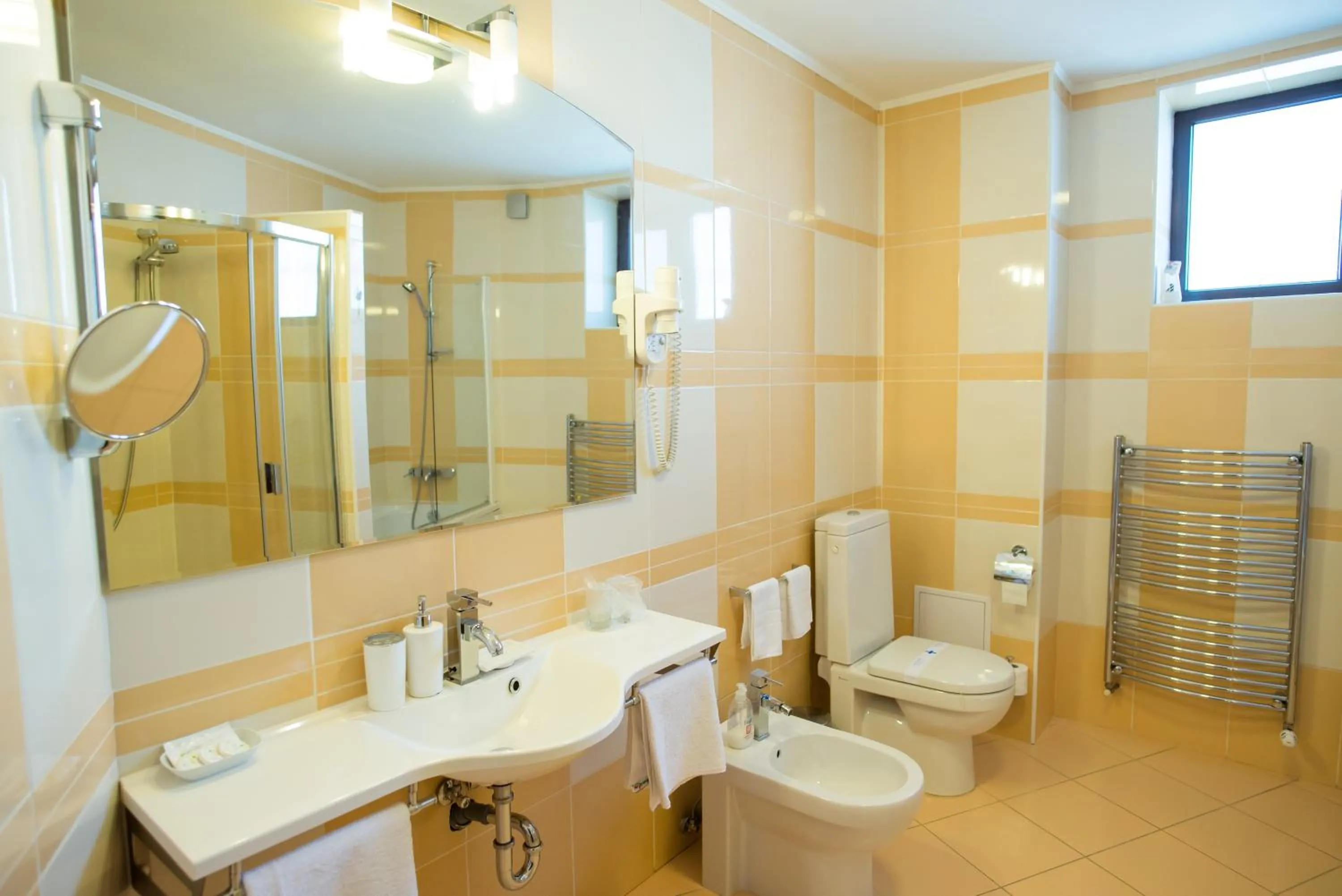 Bathroom in Pensiunea President