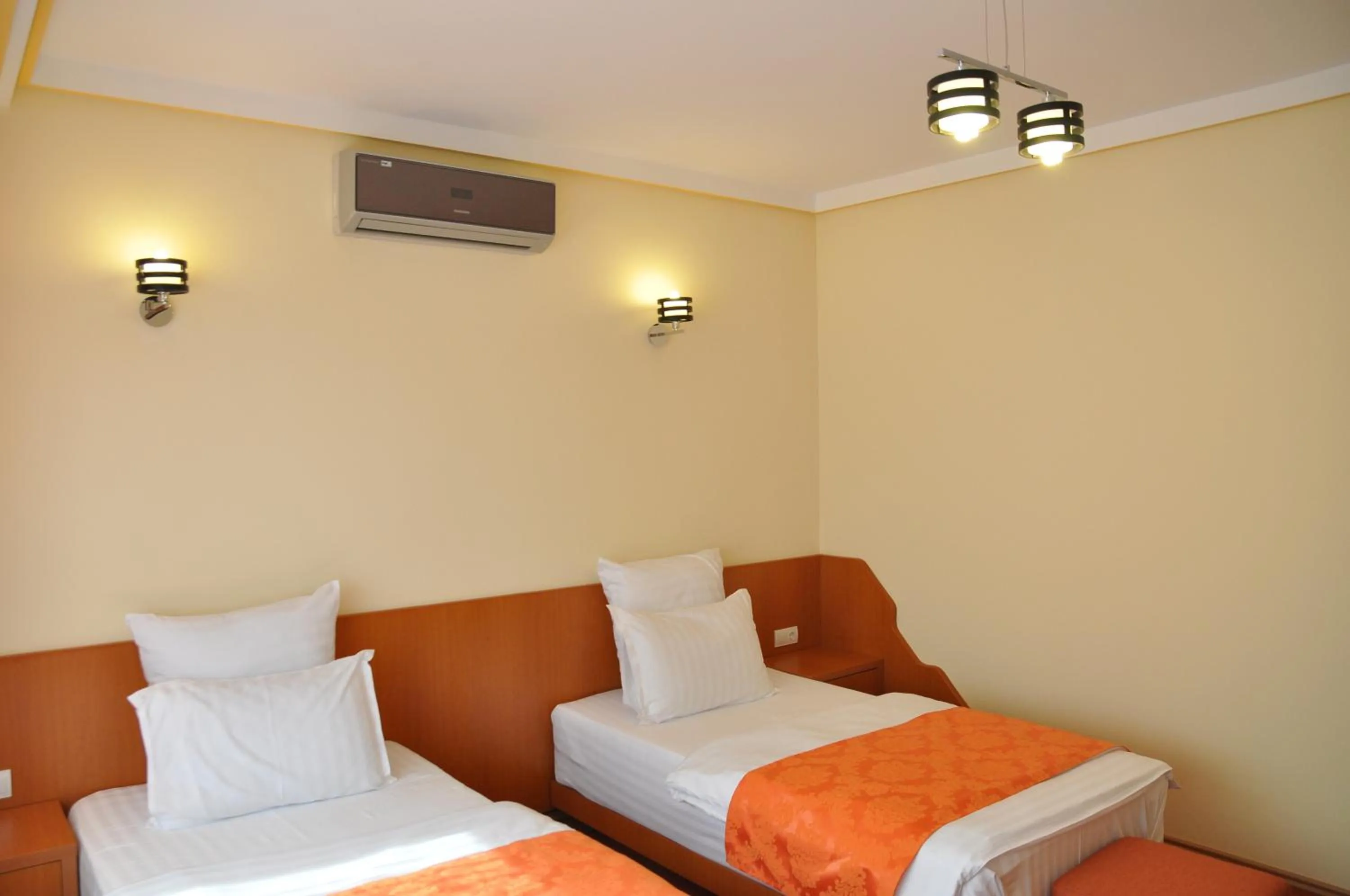 Bed in Pensiunea President