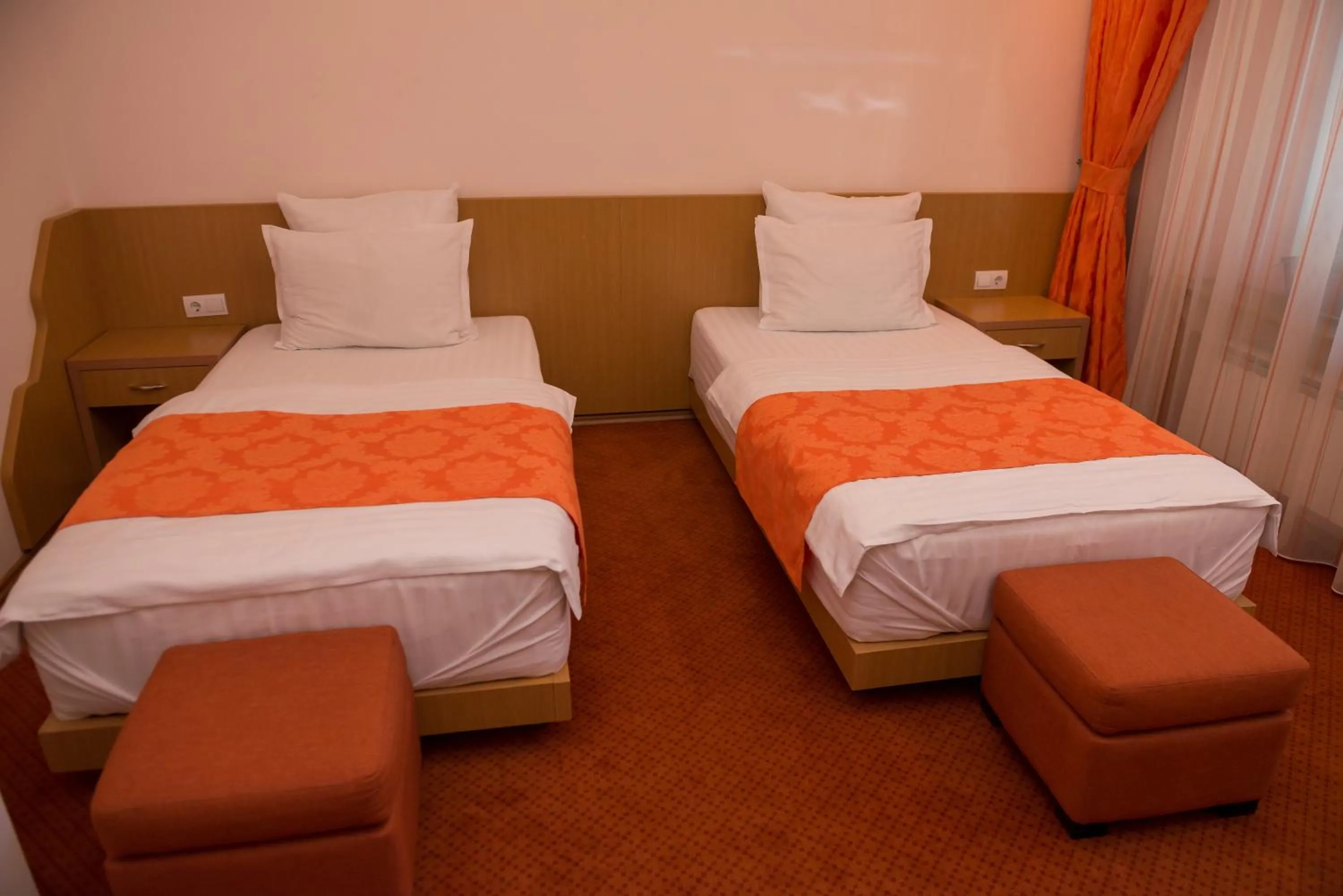 Bed in Pensiunea President