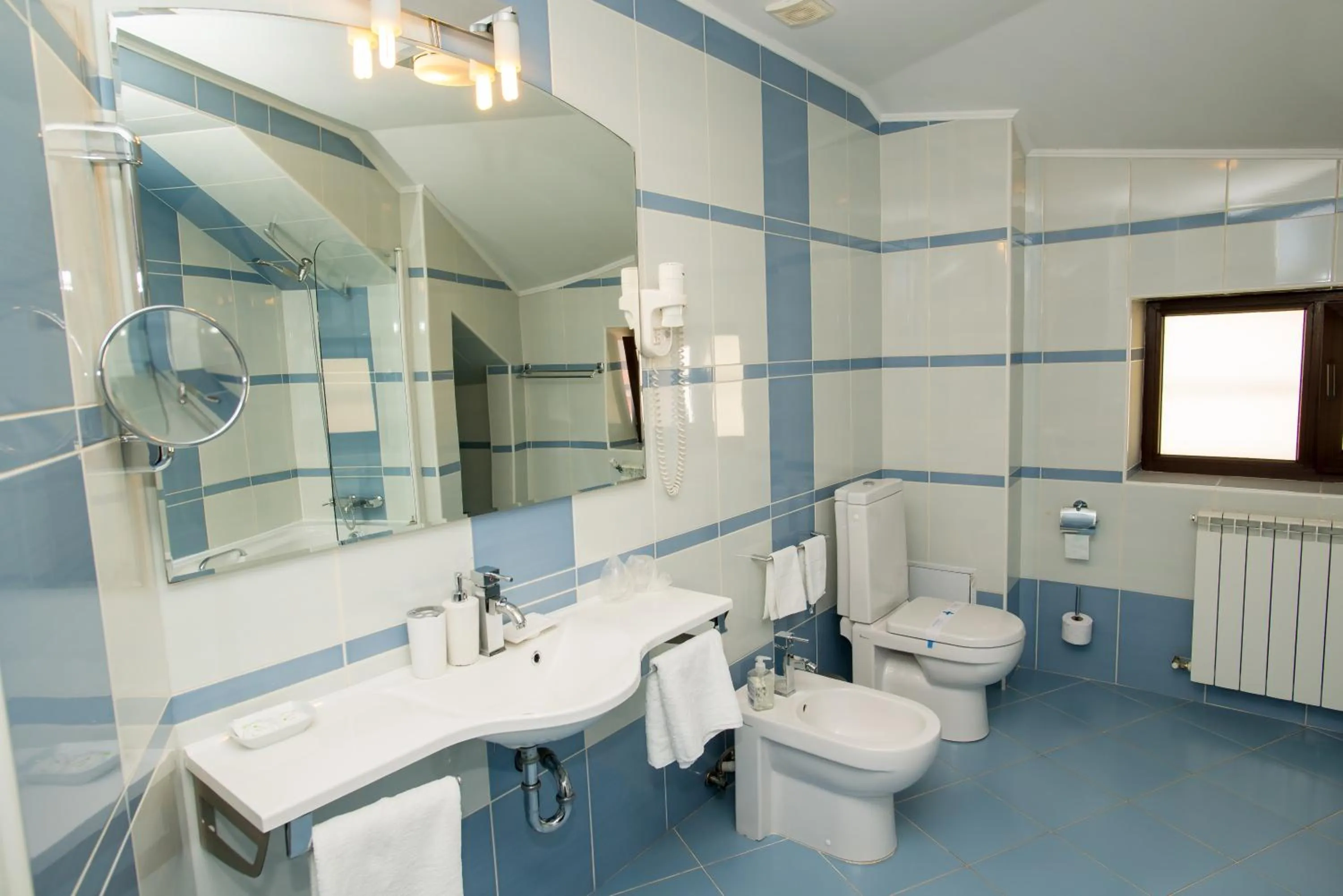 Bathroom in Pensiunea President