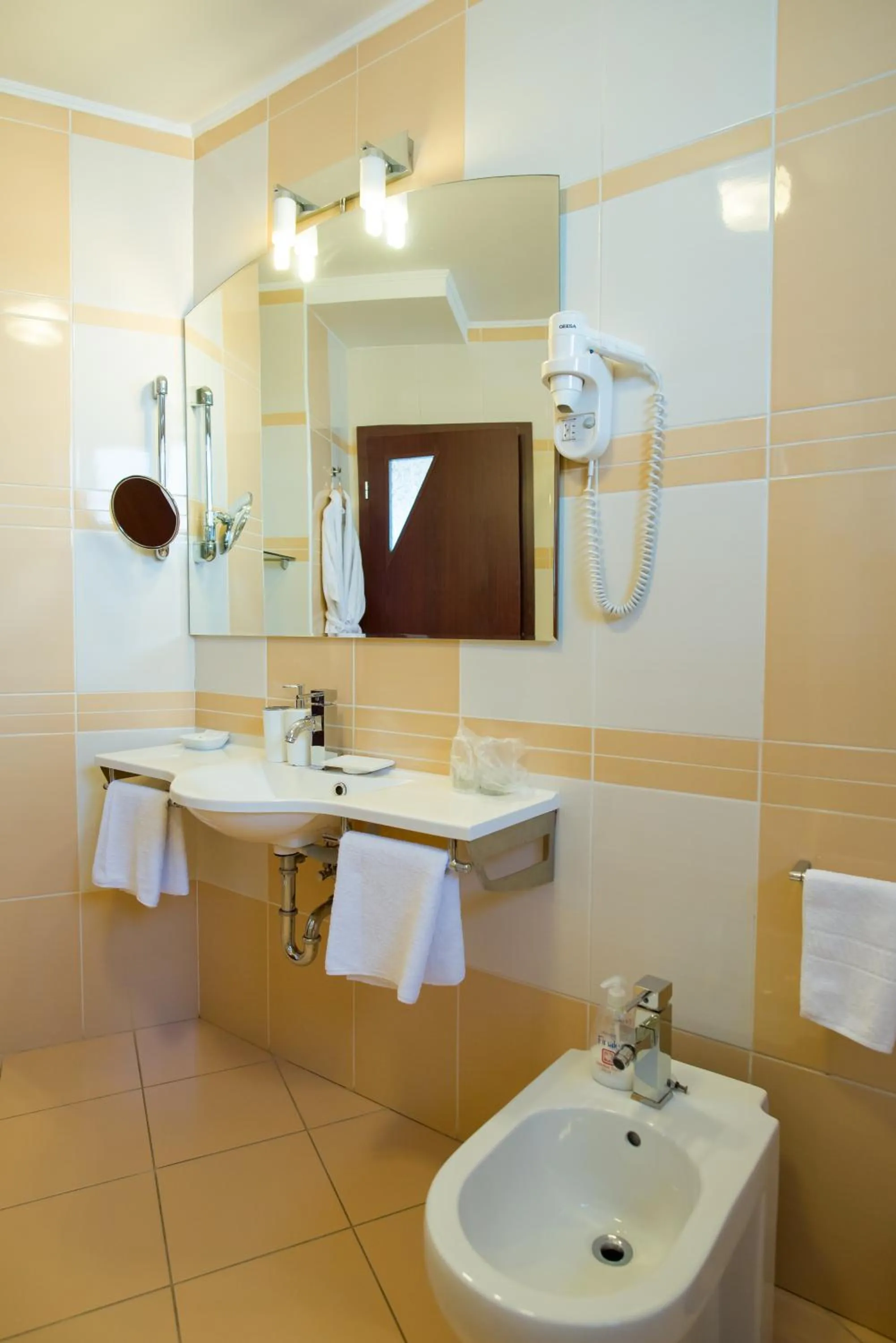 Bathroom in Pensiunea President