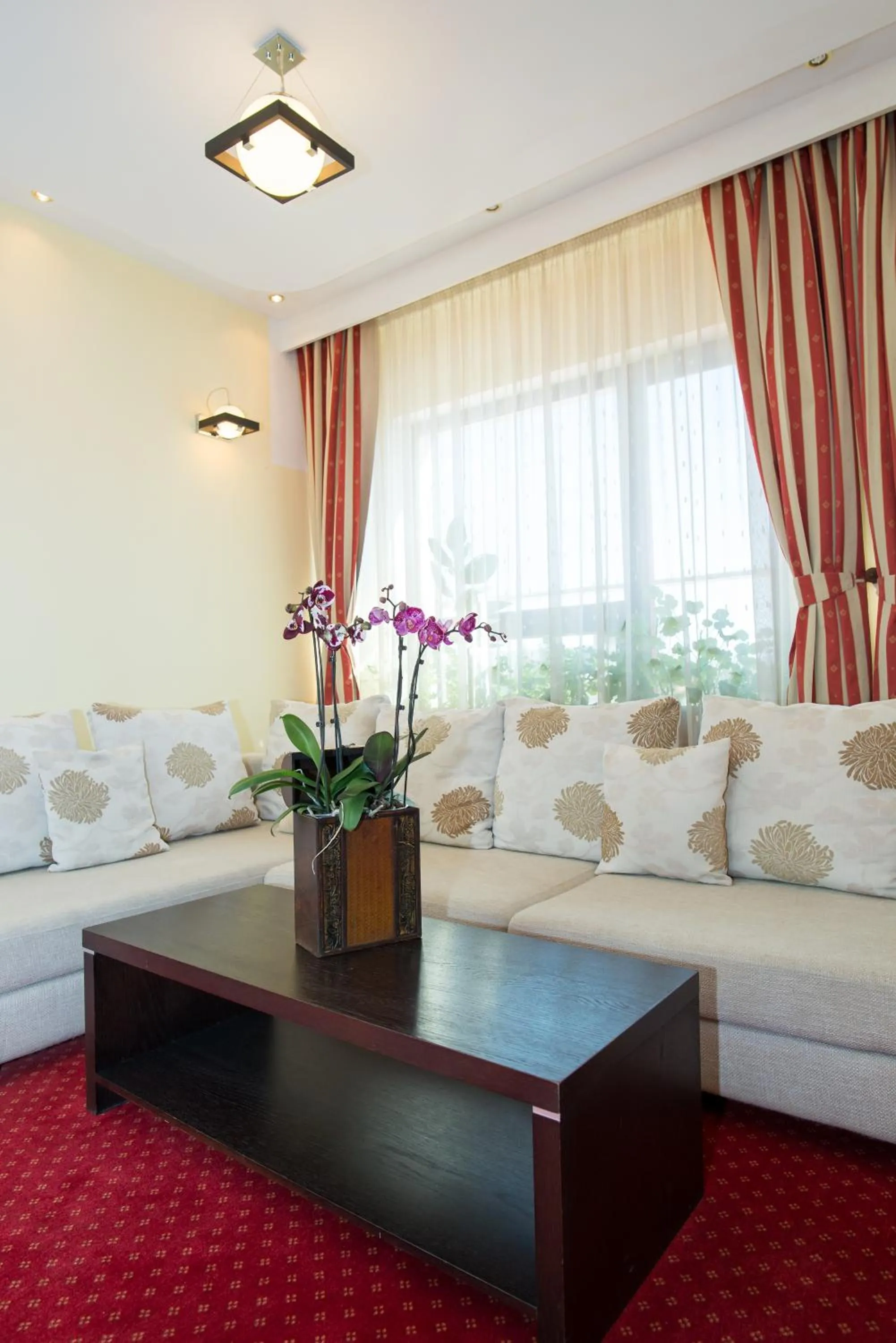 Living room in Pensiunea President