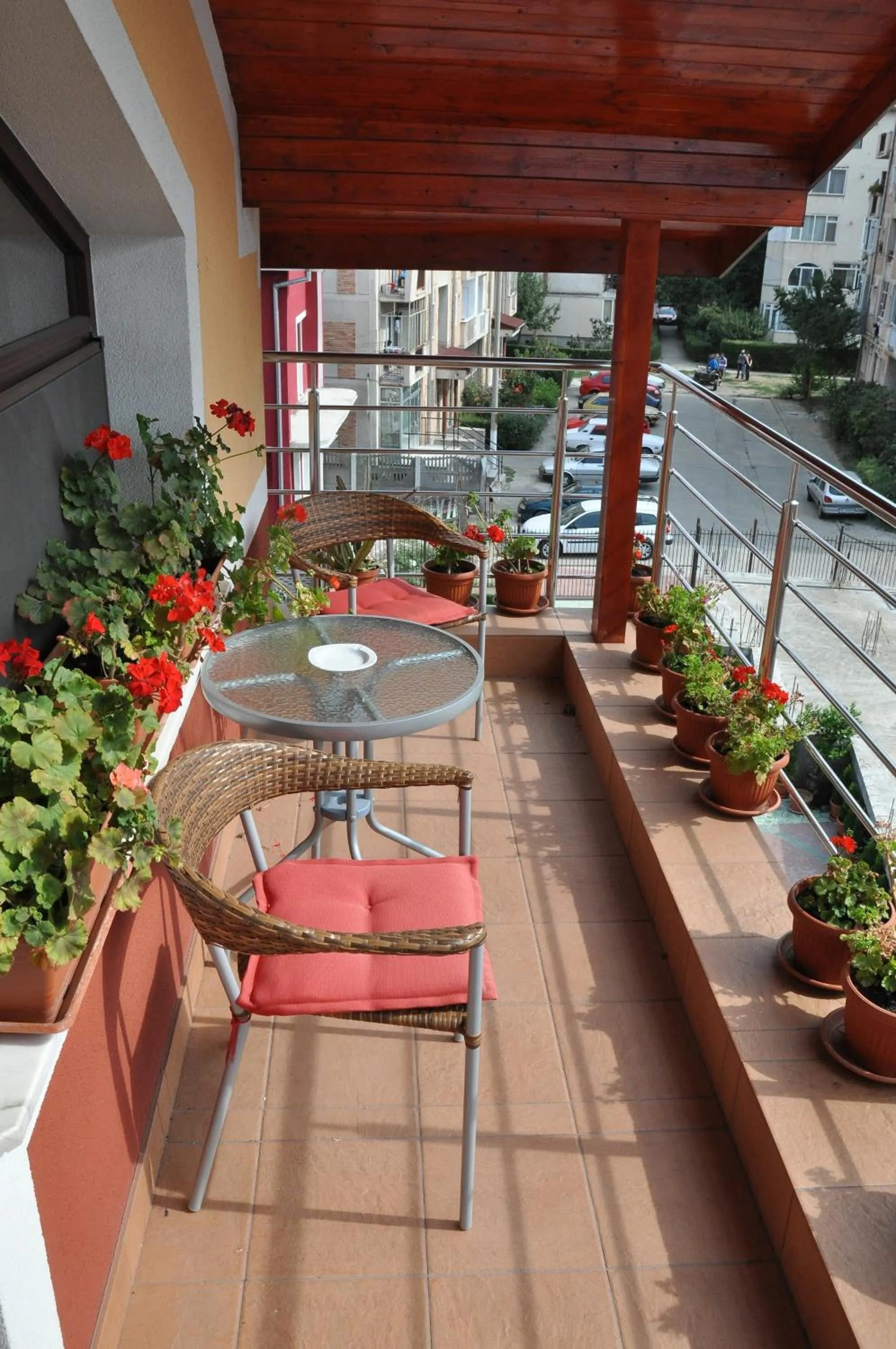 Balcony/Terrace in Pensiunea President