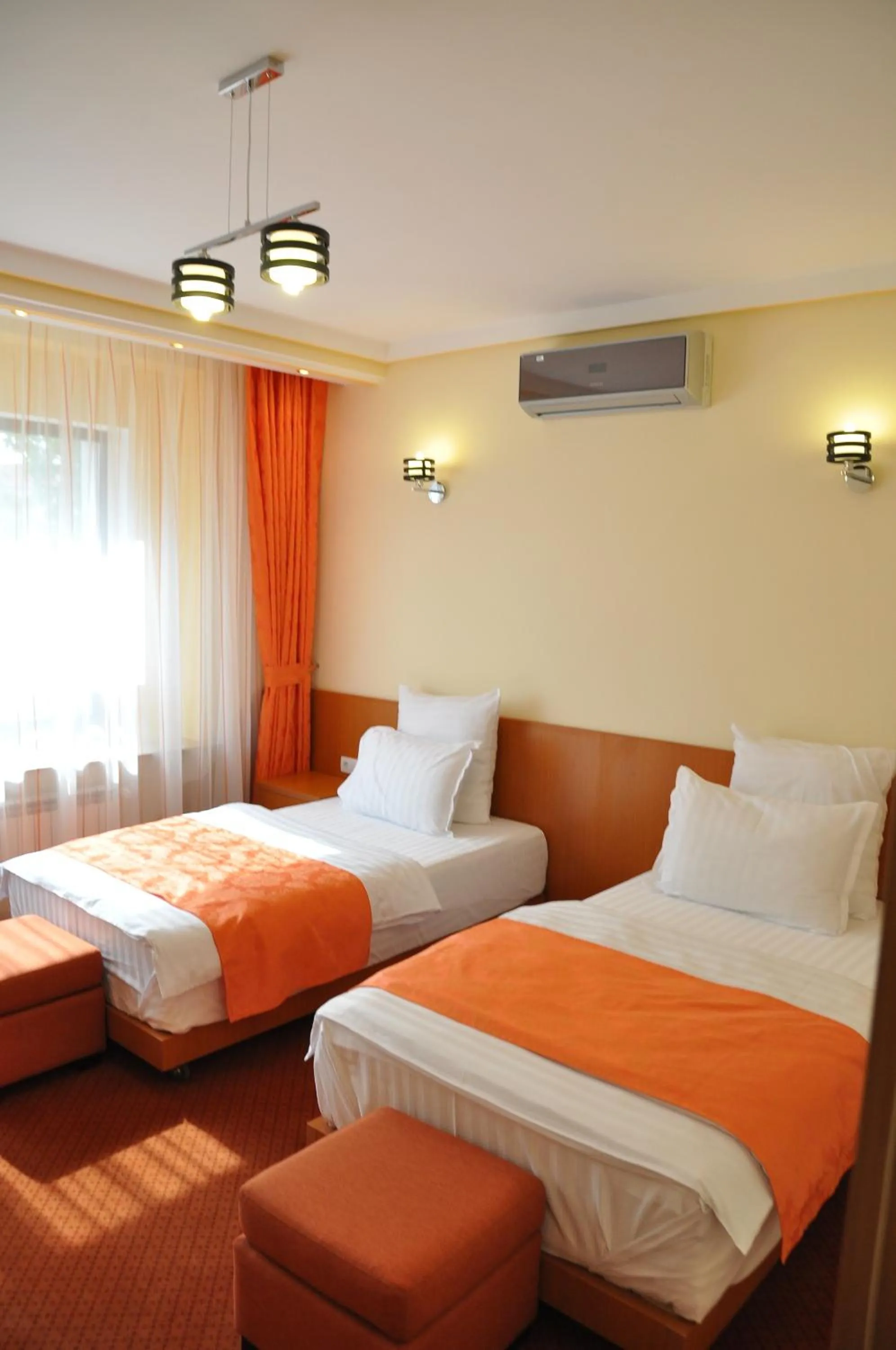 Bed in Pensiunea President