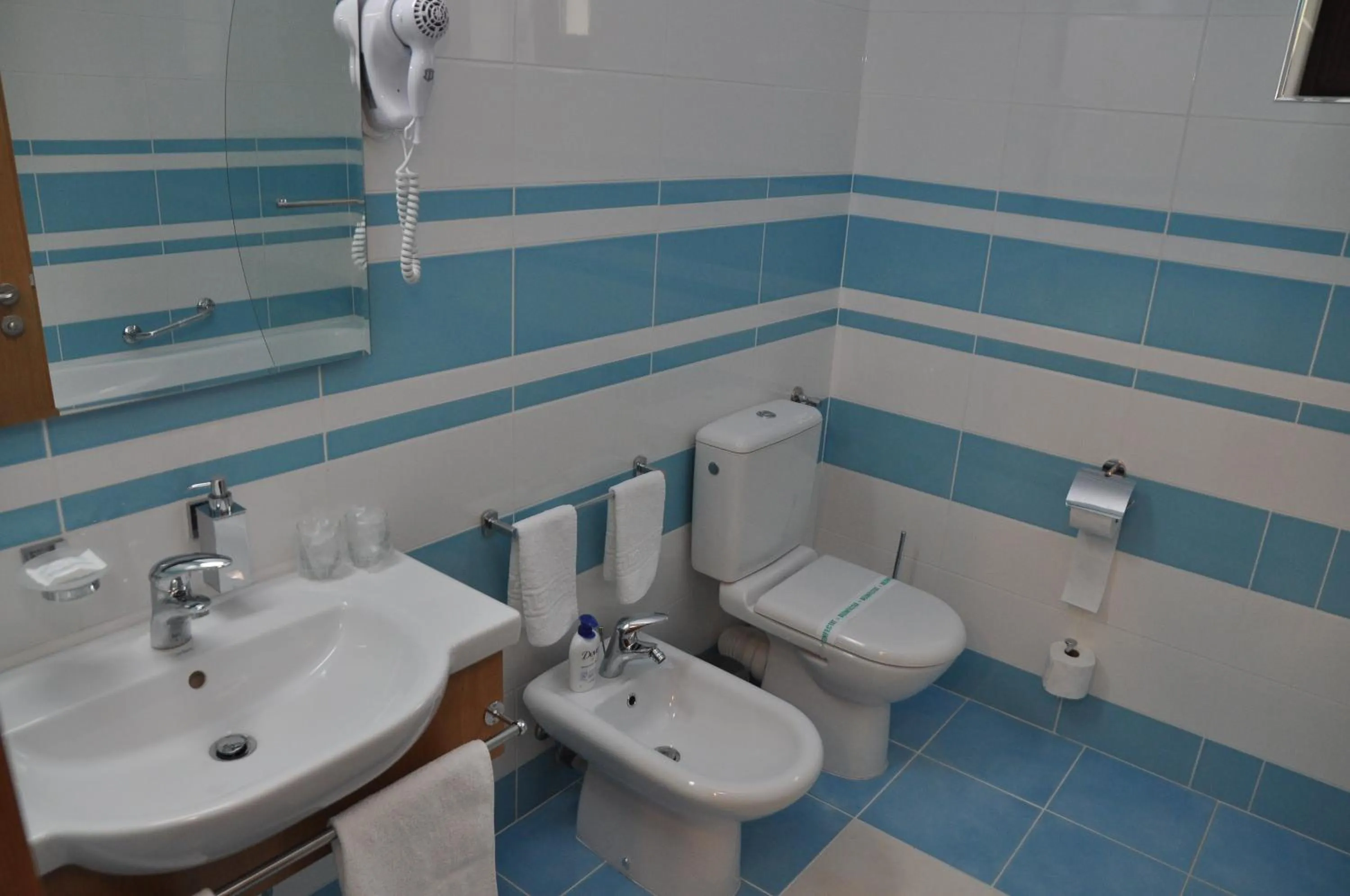 Bathroom in Pensiunea President