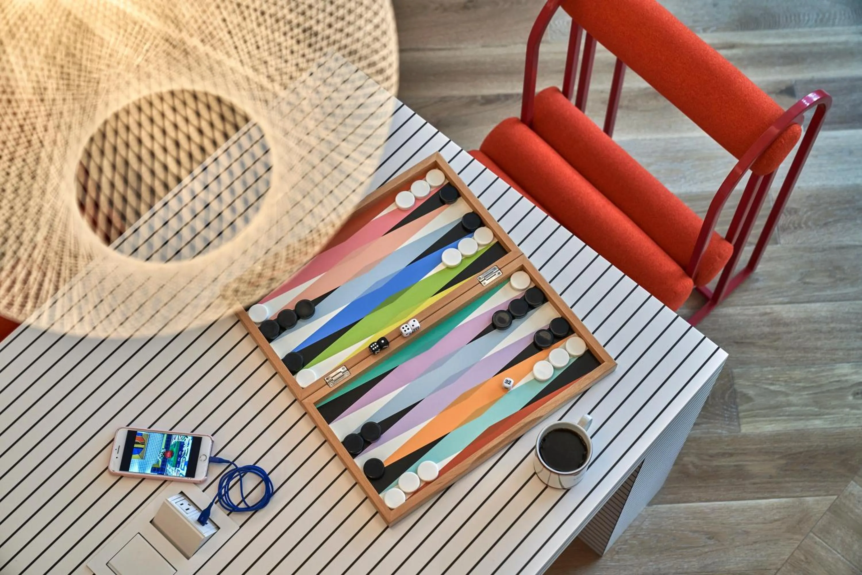 Living room in Graduate by Hilton Cincinnati