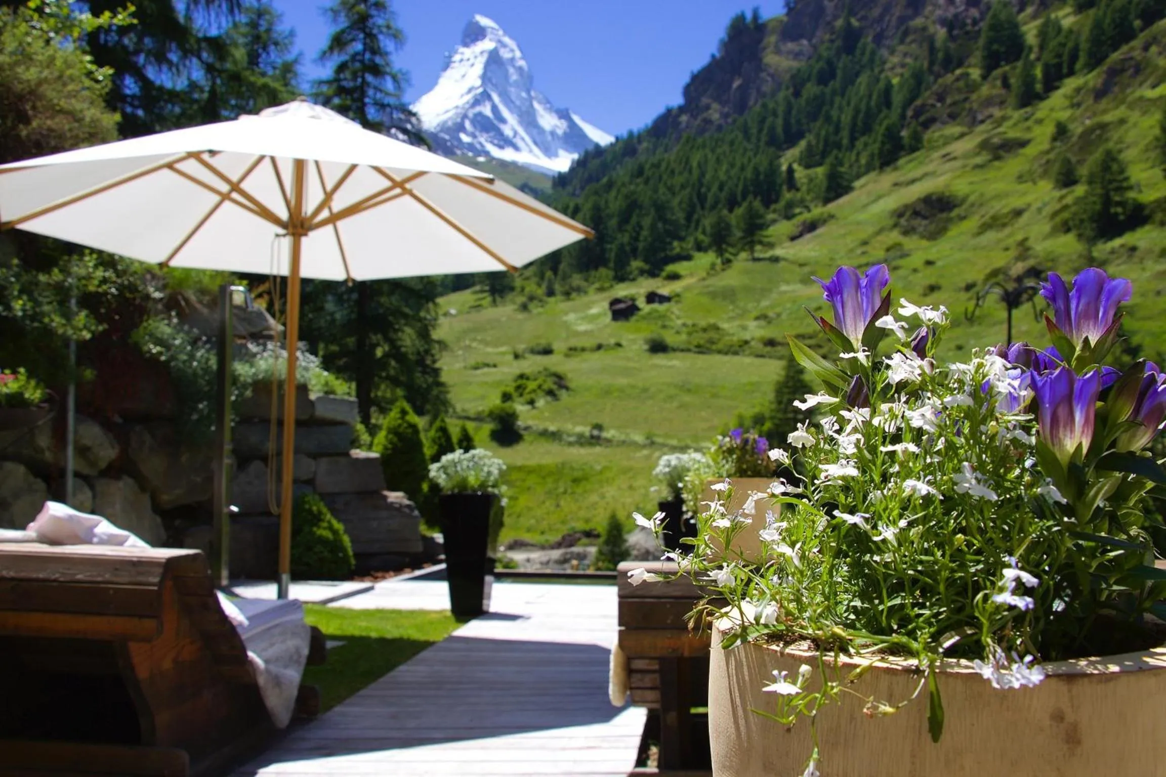 Spring in Suitenhotel Zurbriggen