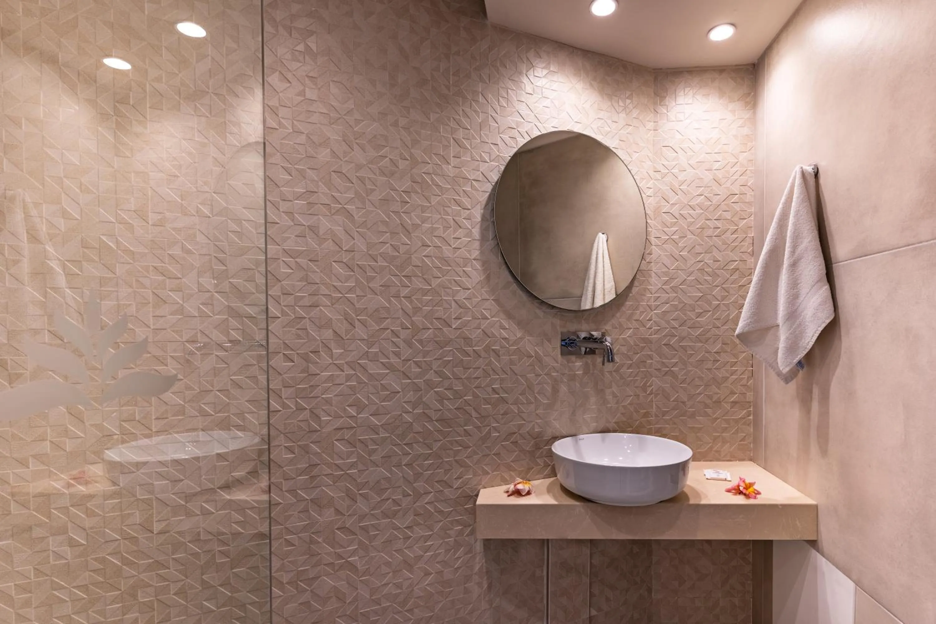 Bathroom in Hotel Kathrin Beach