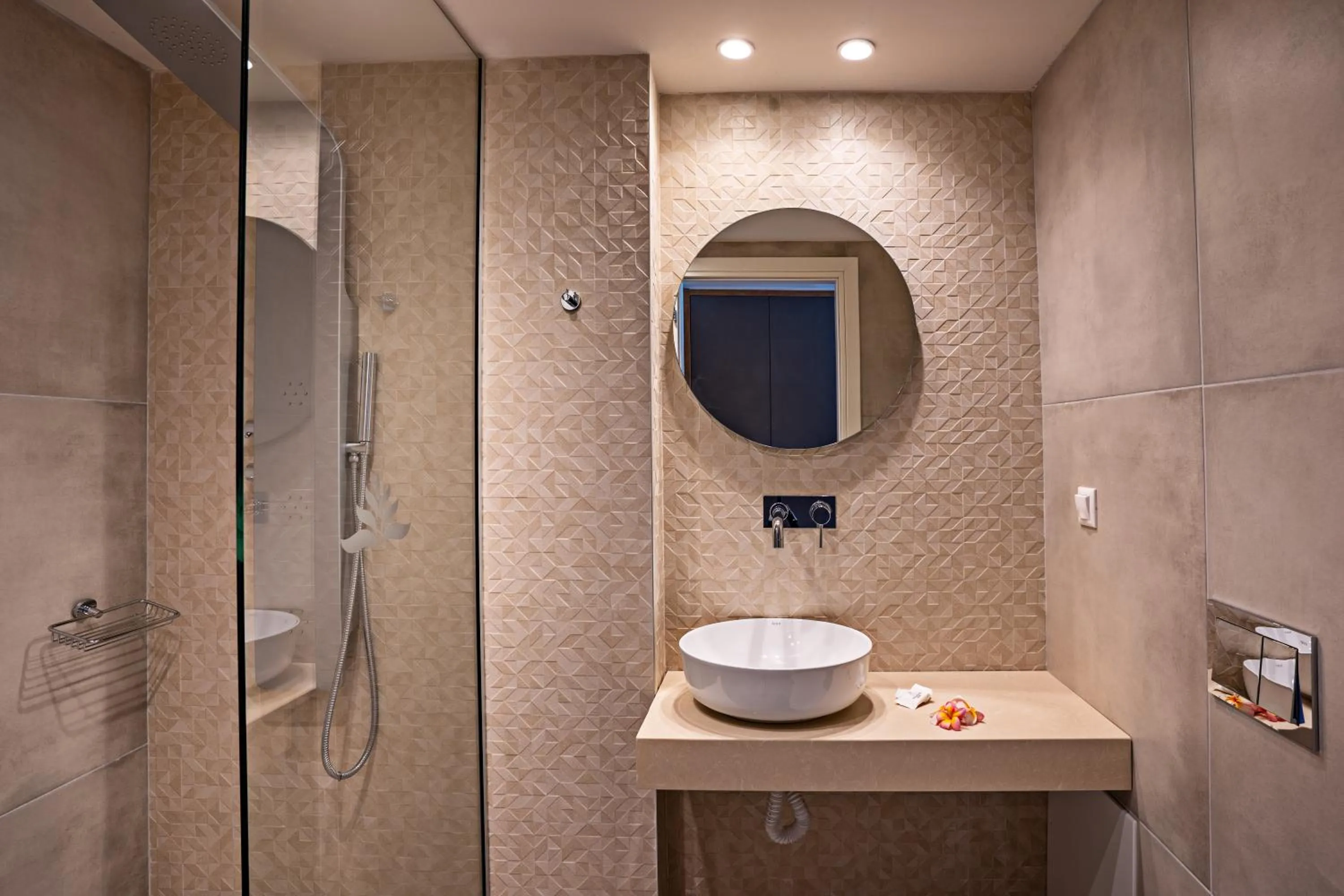 Bathroom in Hotel Kathrin Beach