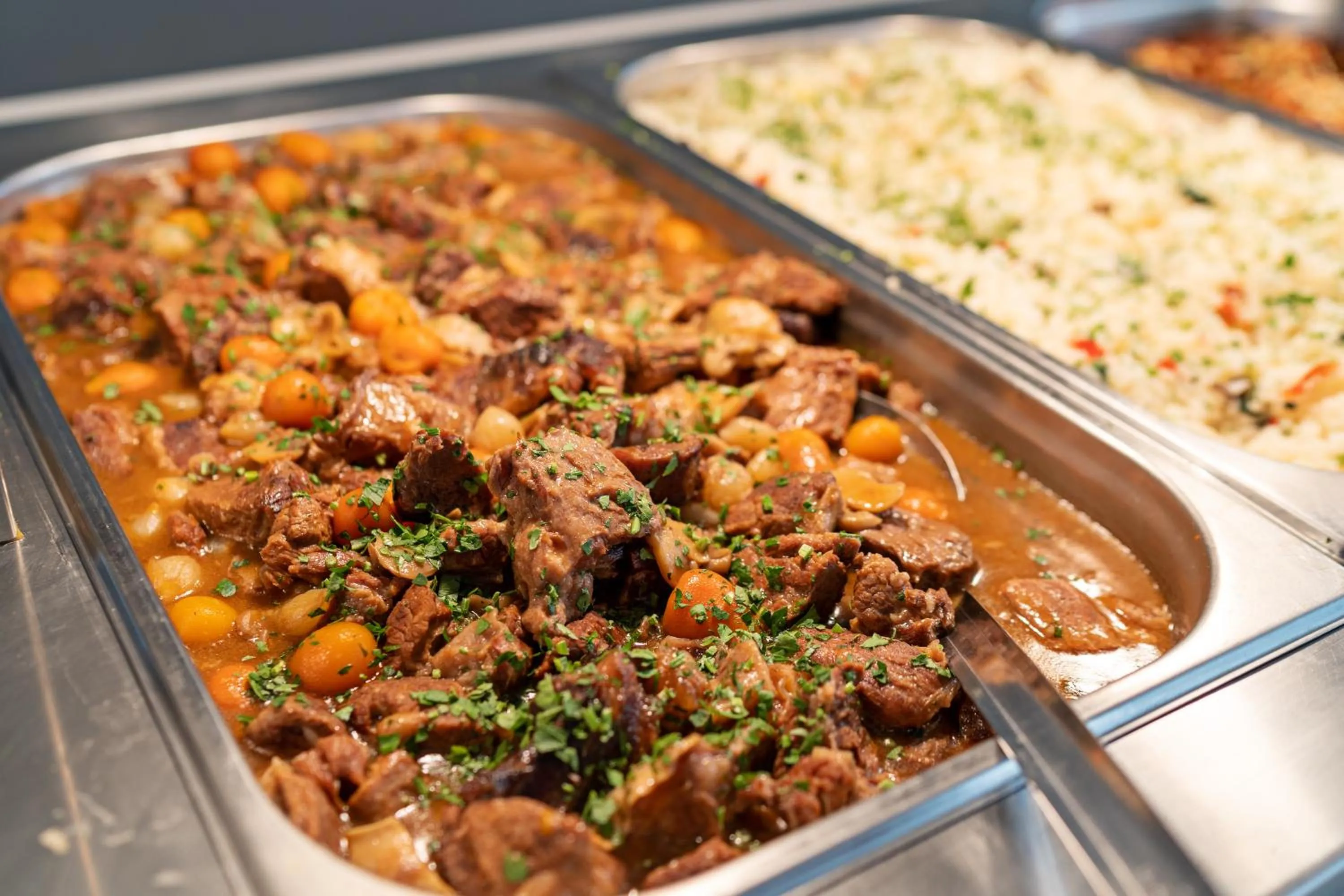 Dinner in Hotel Kathrin Beach