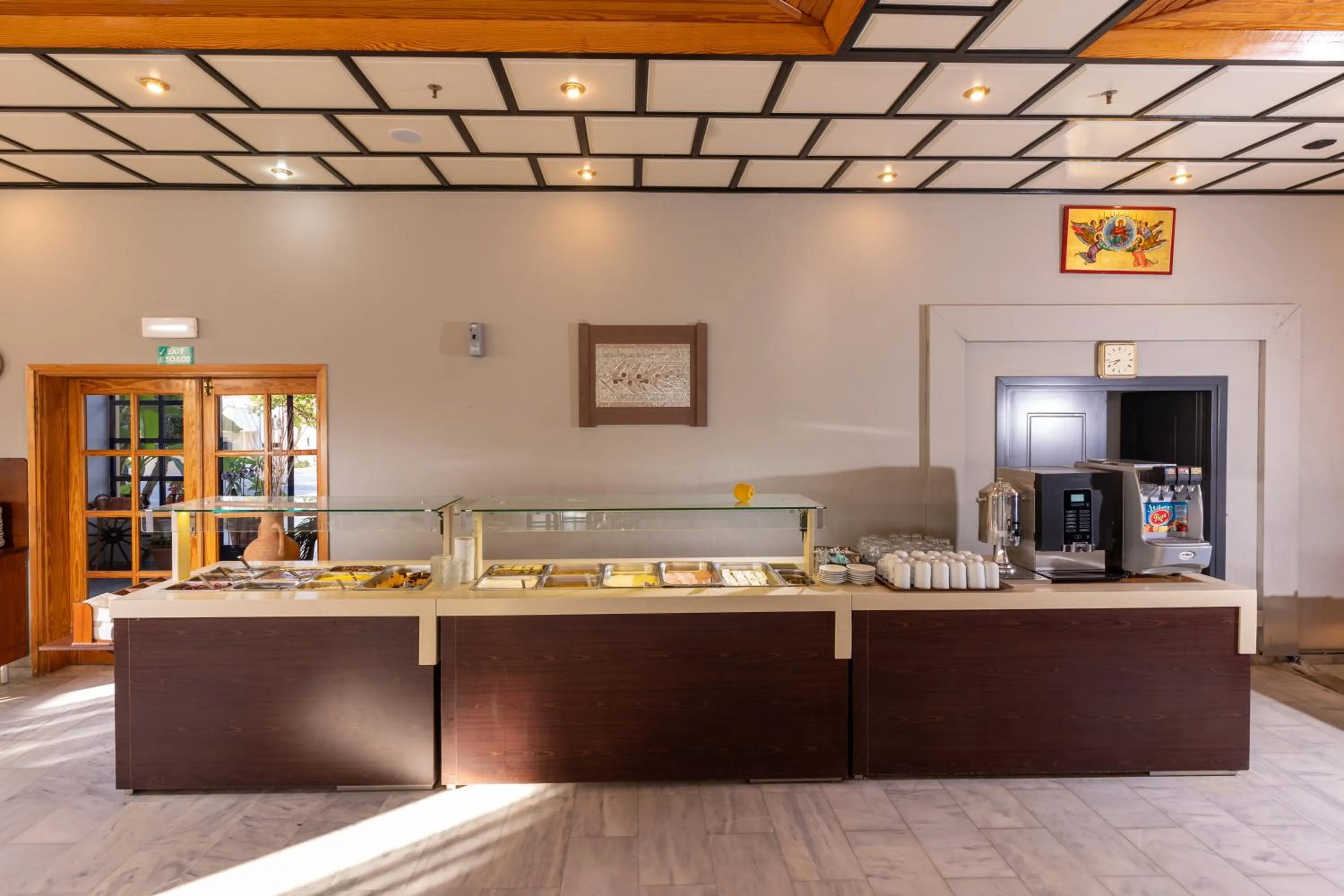 Buffet breakfast in Hotel Kathrin Beach