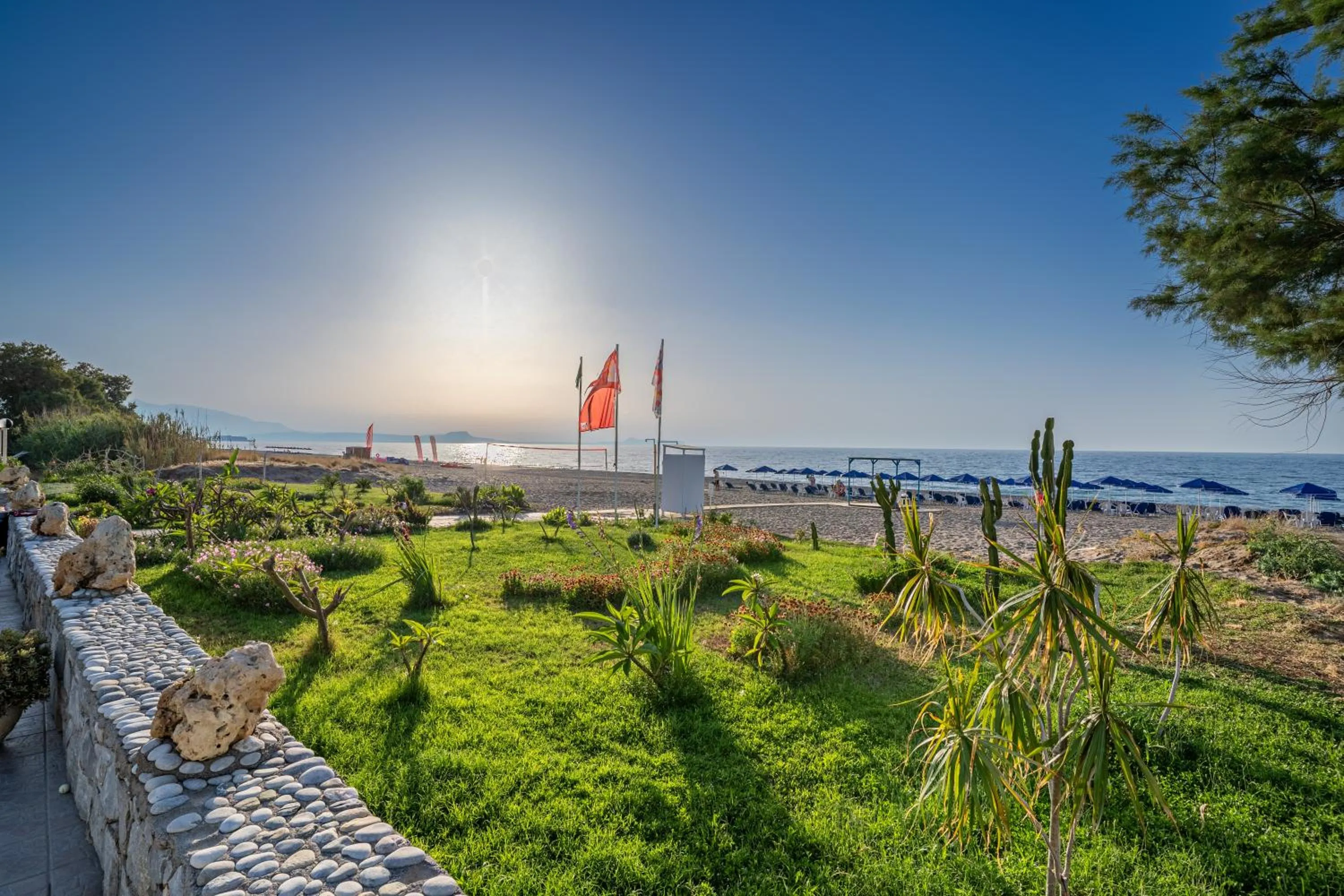 Garden in Hotel Kathrin Beach