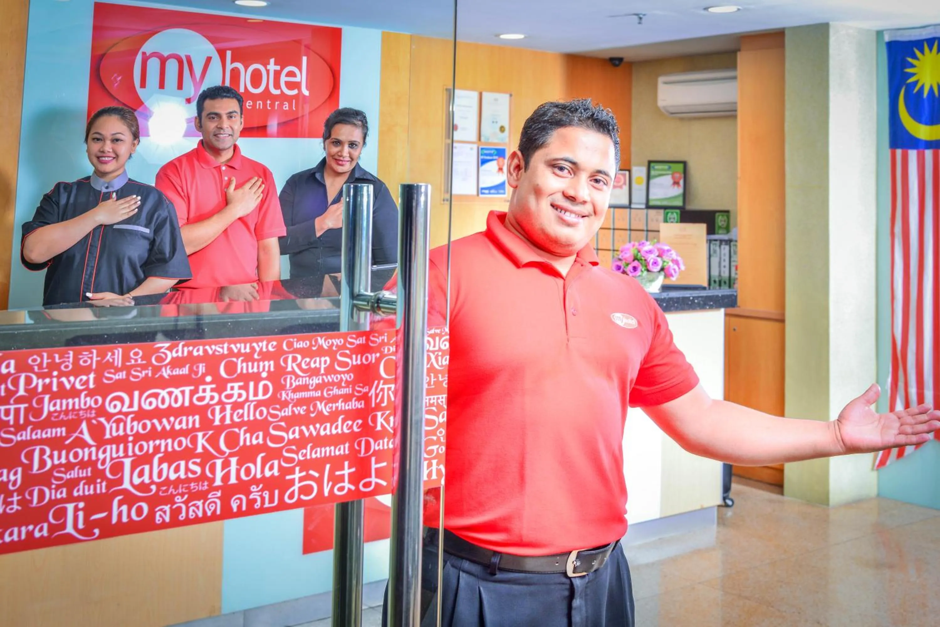 Staff in My Hotel @ Sentral