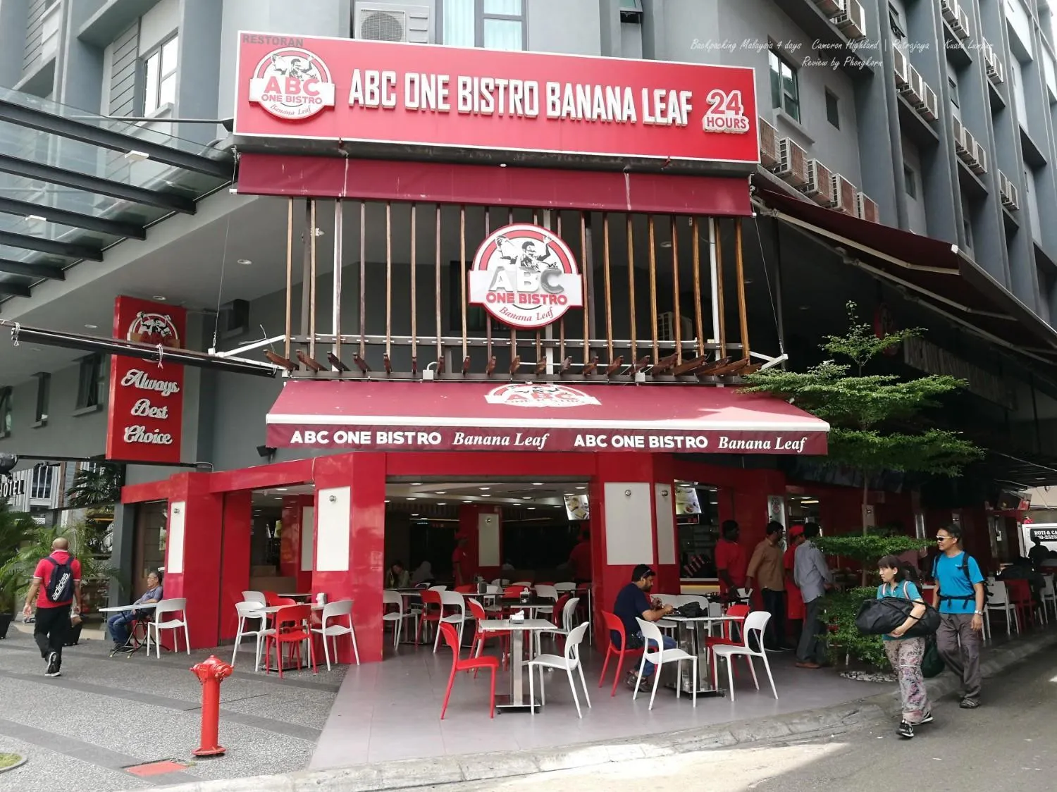 Restaurant/places to eat in My Hotel @ Sentral