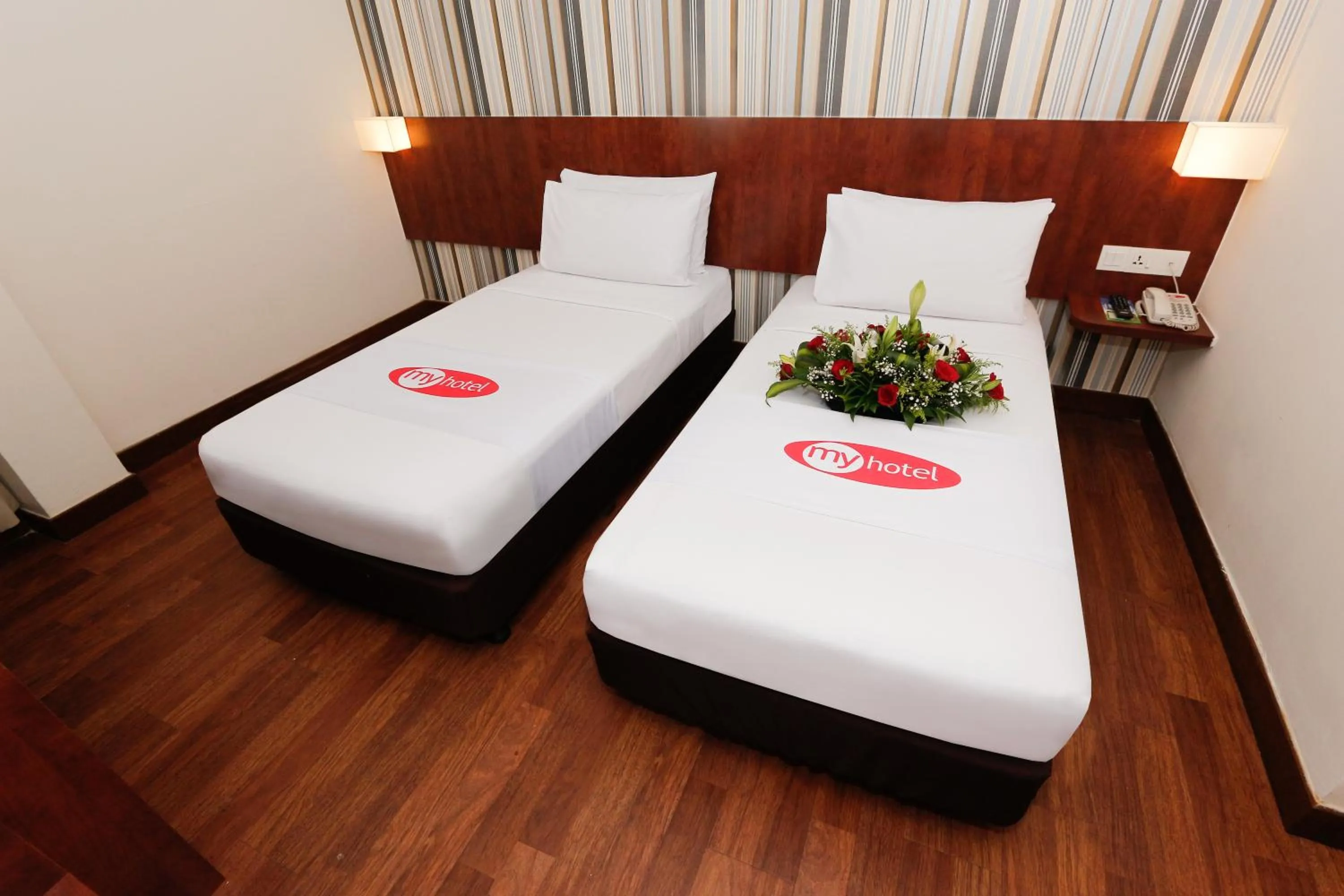 Bedroom, Bed in My Hotel @ KL Sentral