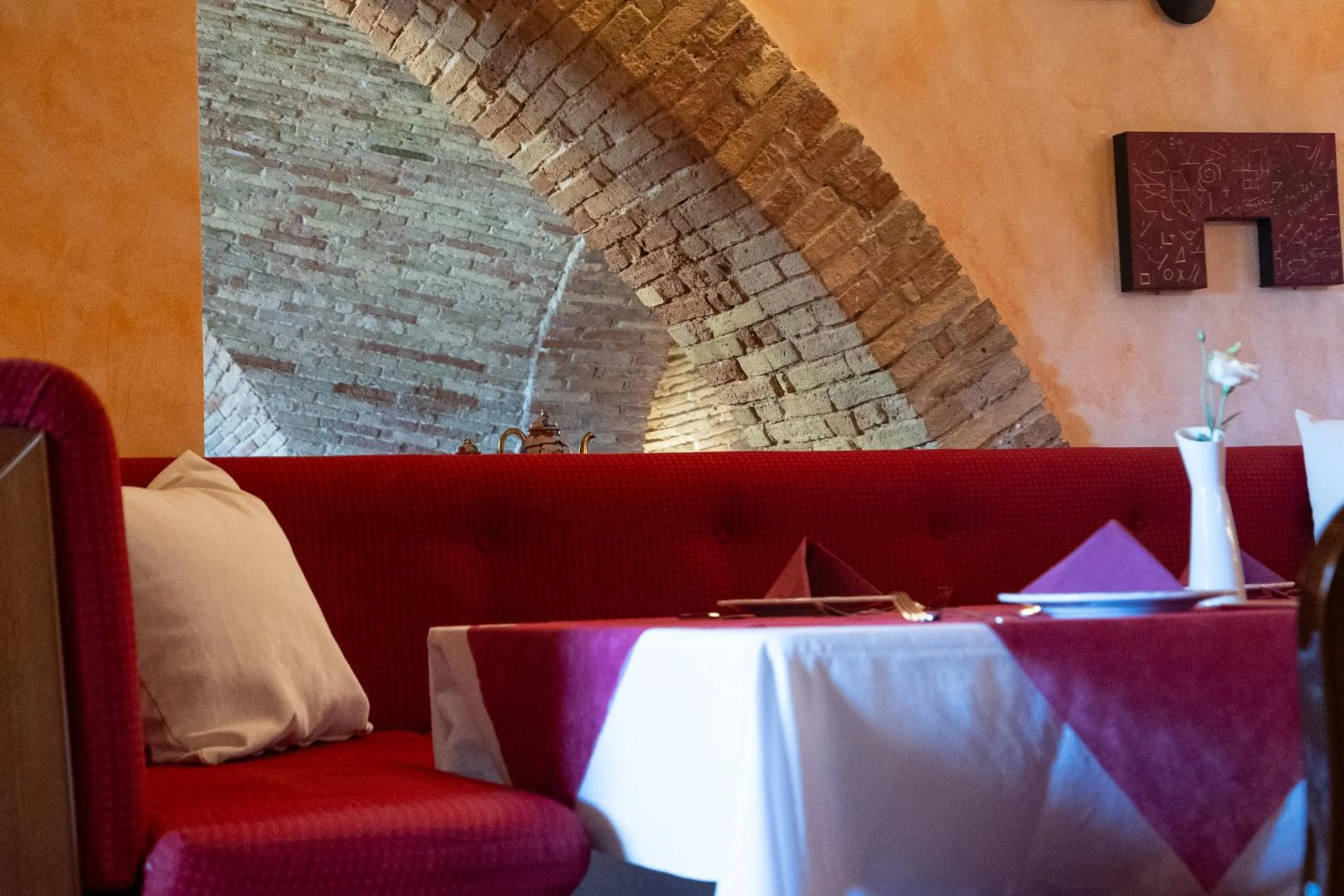 Seating area in Art Hotel Santa Lucia