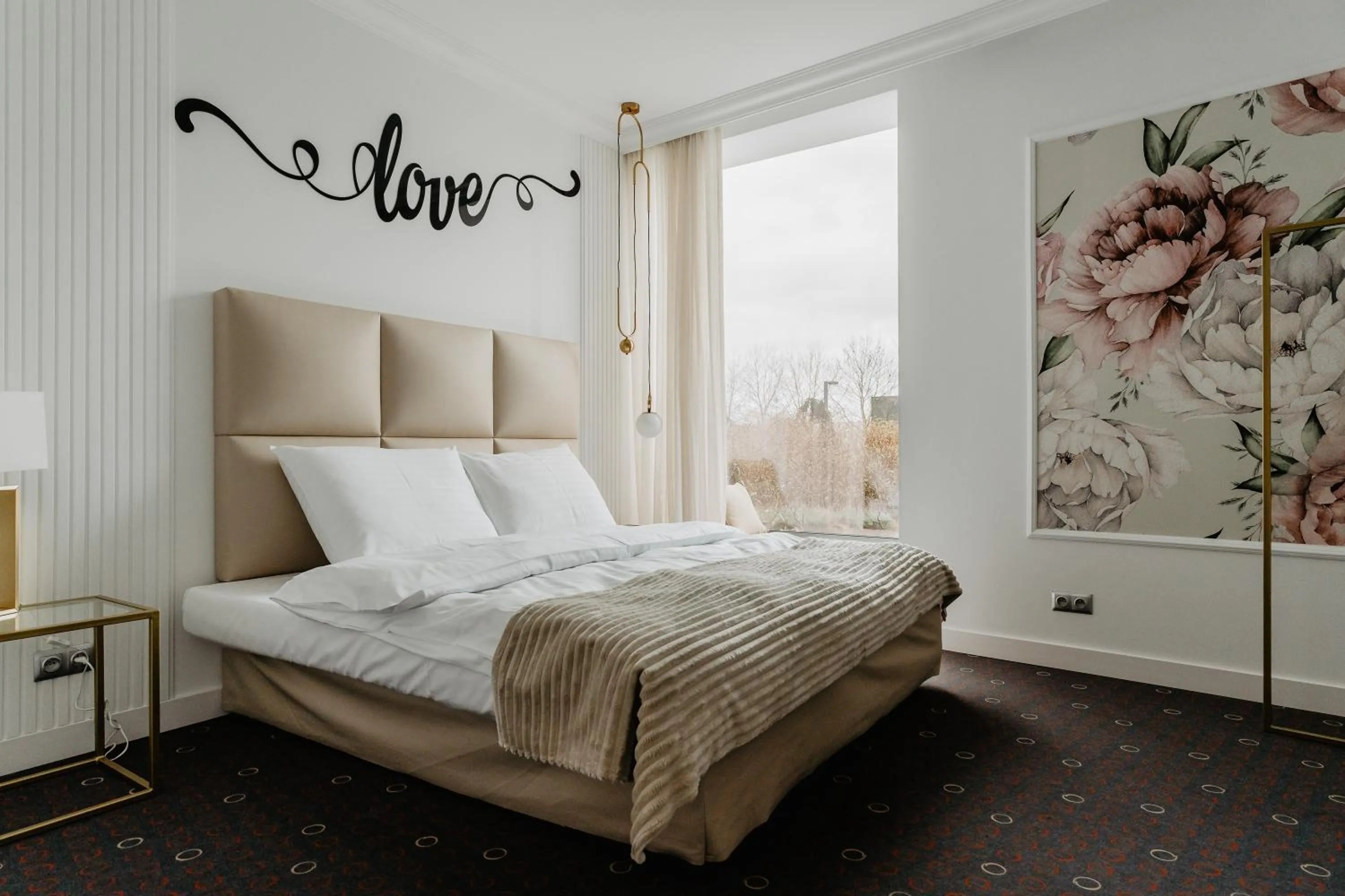 Bed in Aroma Stone Hotel Spa