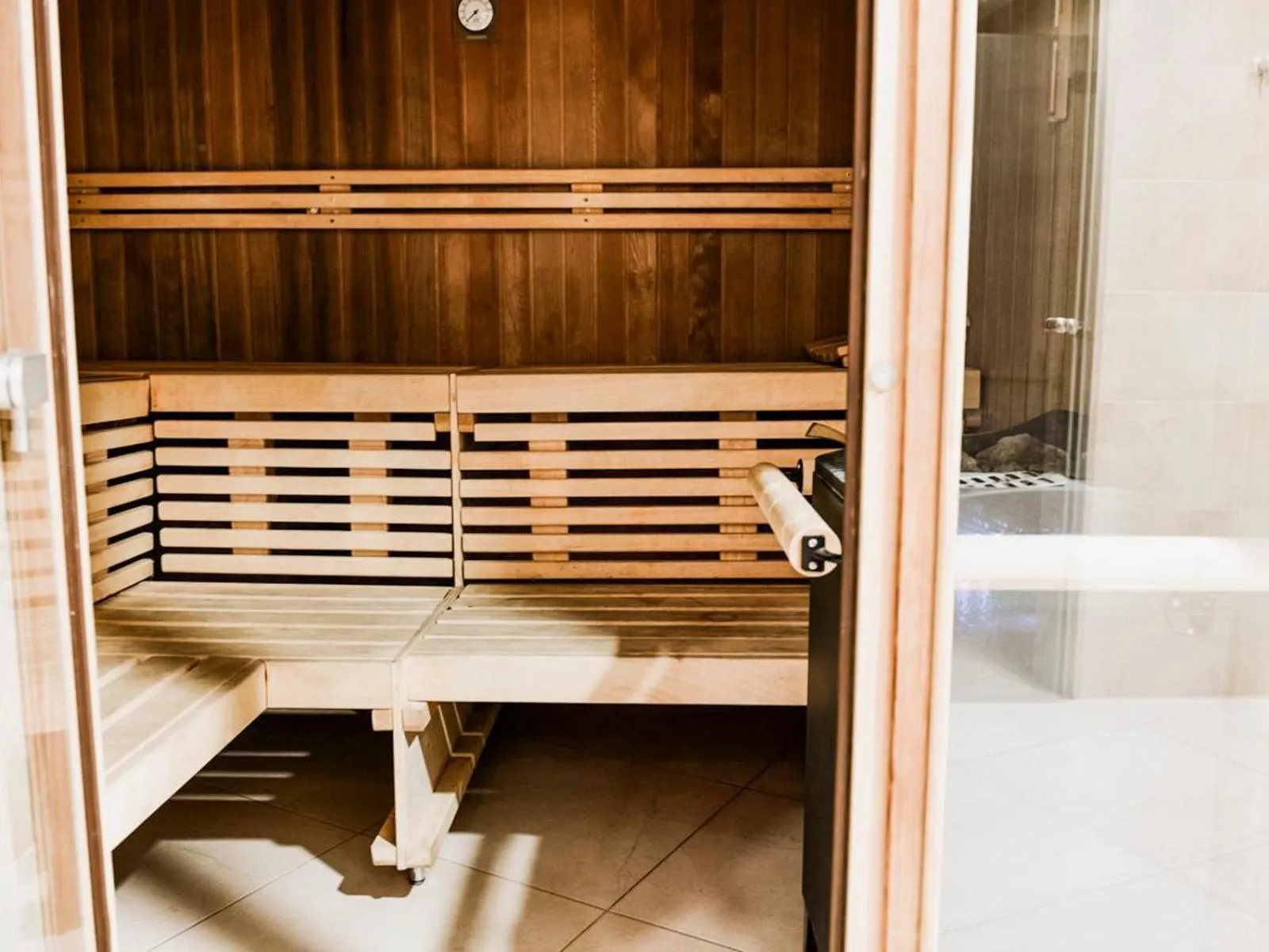 Sauna in Aroma Stone Hotel Spa