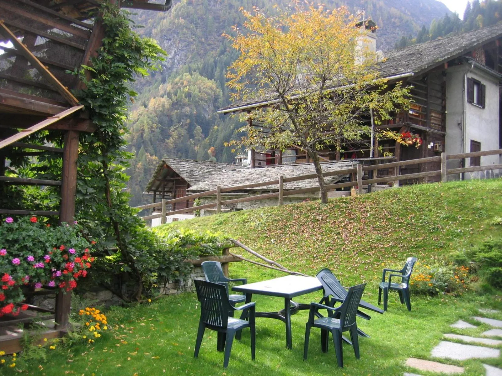 Garden in Baita Reale