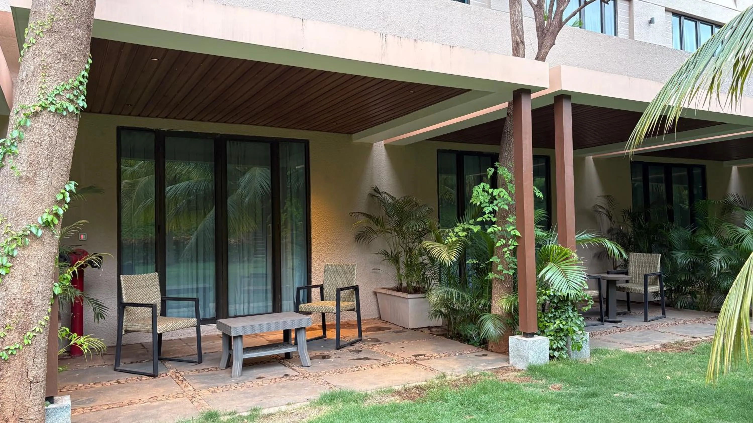 Patio in Hyatt Place Hampi