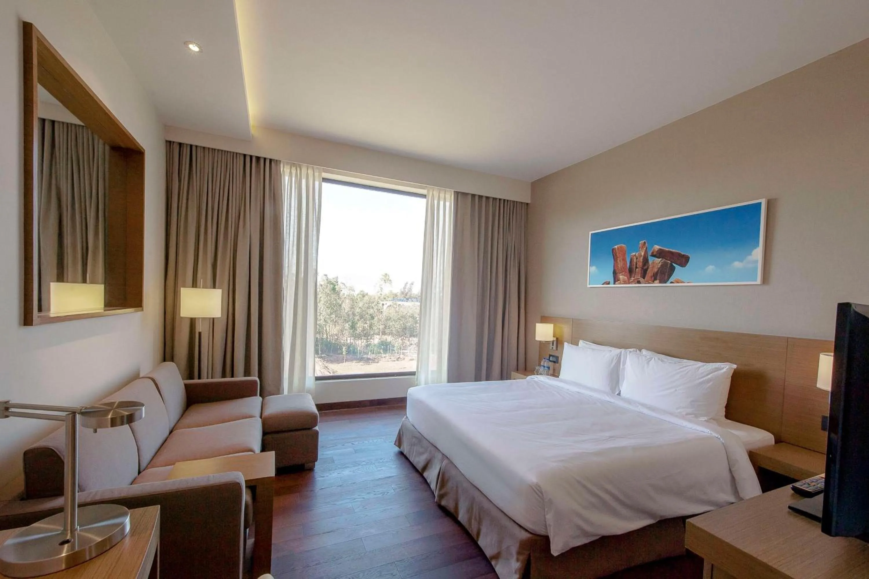 Bedroom, Bed in Hyatt Place Hampi