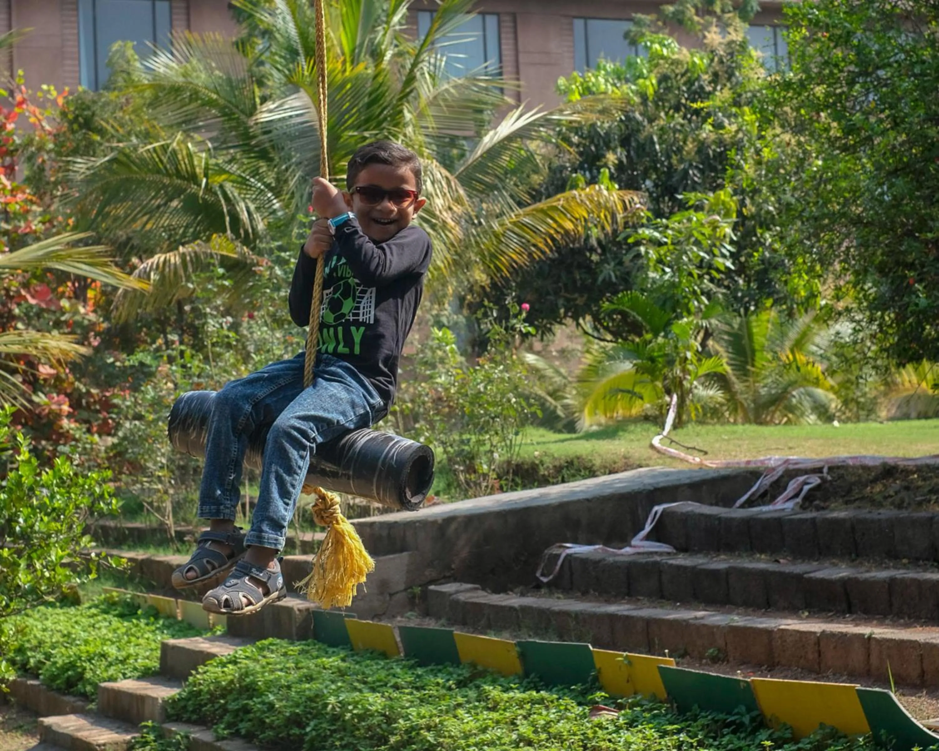 Garden in Hyatt Place Hampi