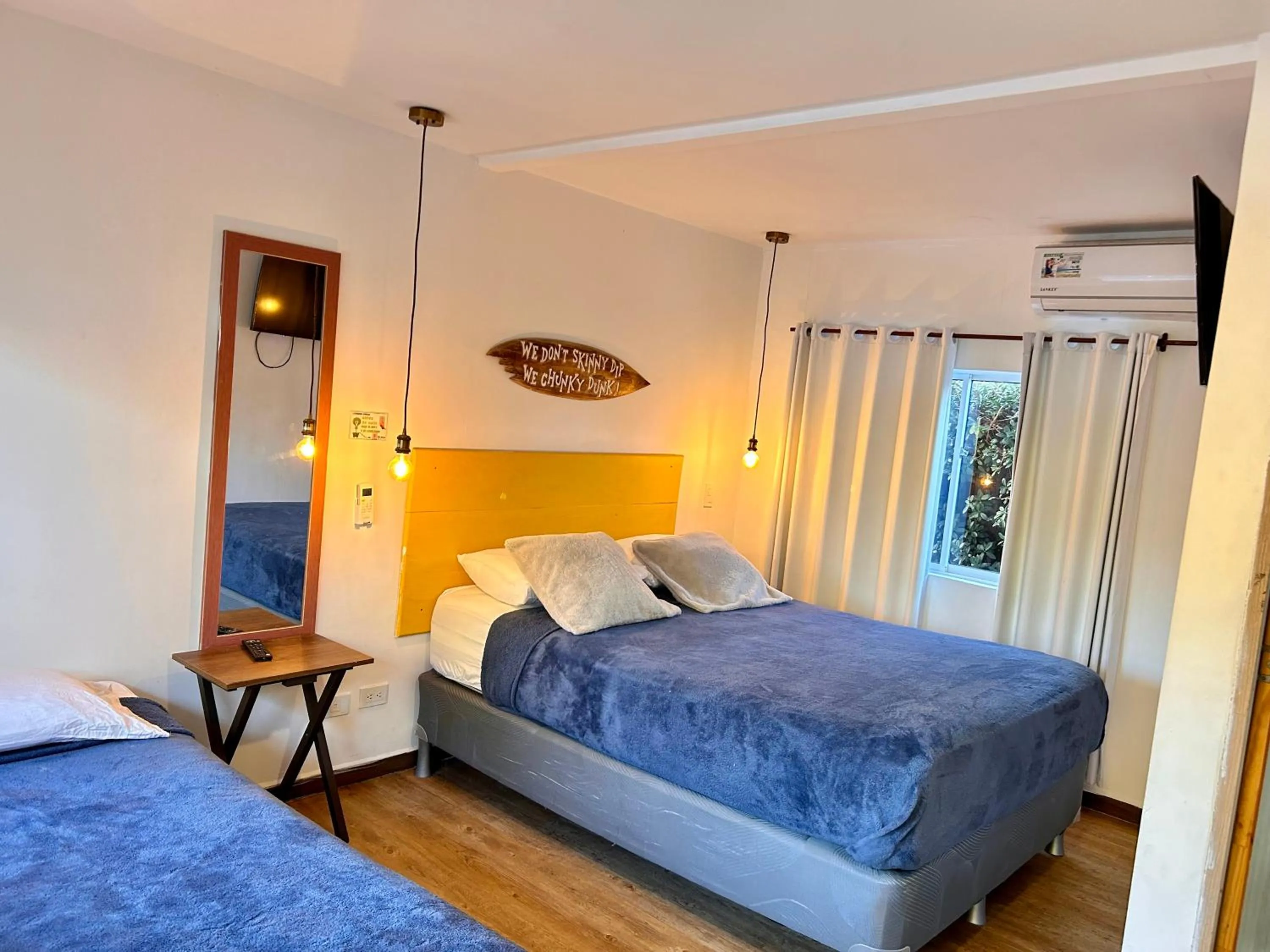 Bed in Be Happy Hotel