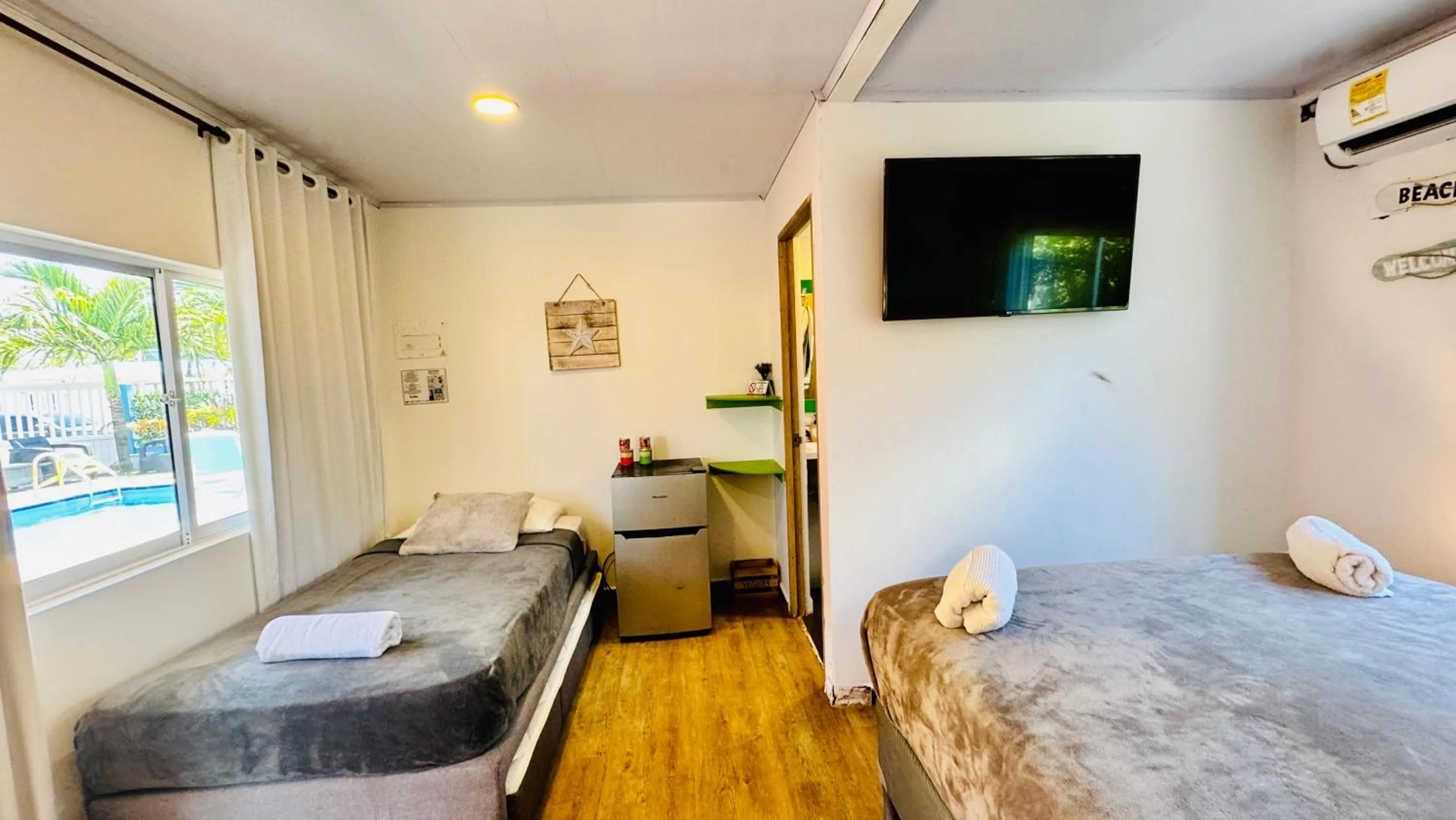 TV and multimedia, Bed in Be Happy Hotel