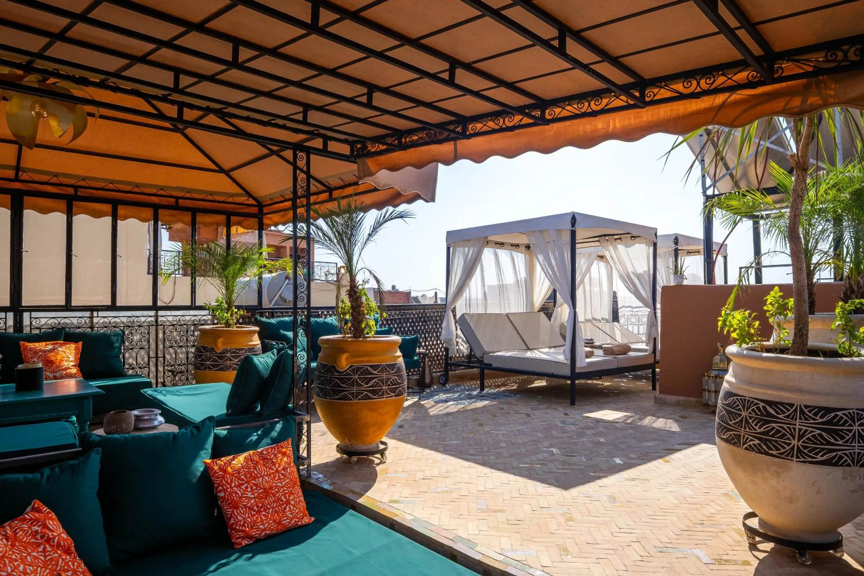 Patio in Dar Khmissa Riad & Spa