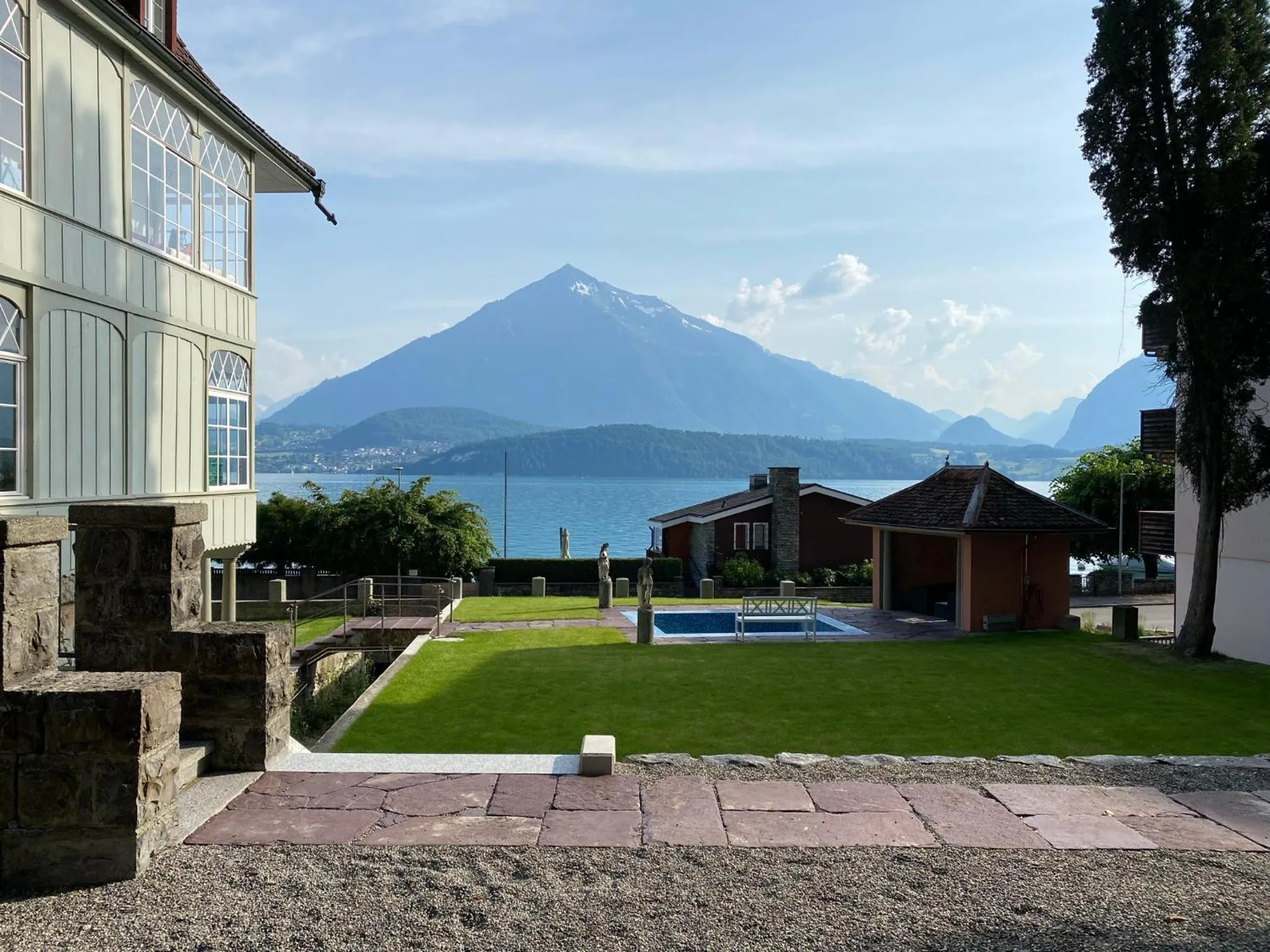 Garden in Villa Pochon
