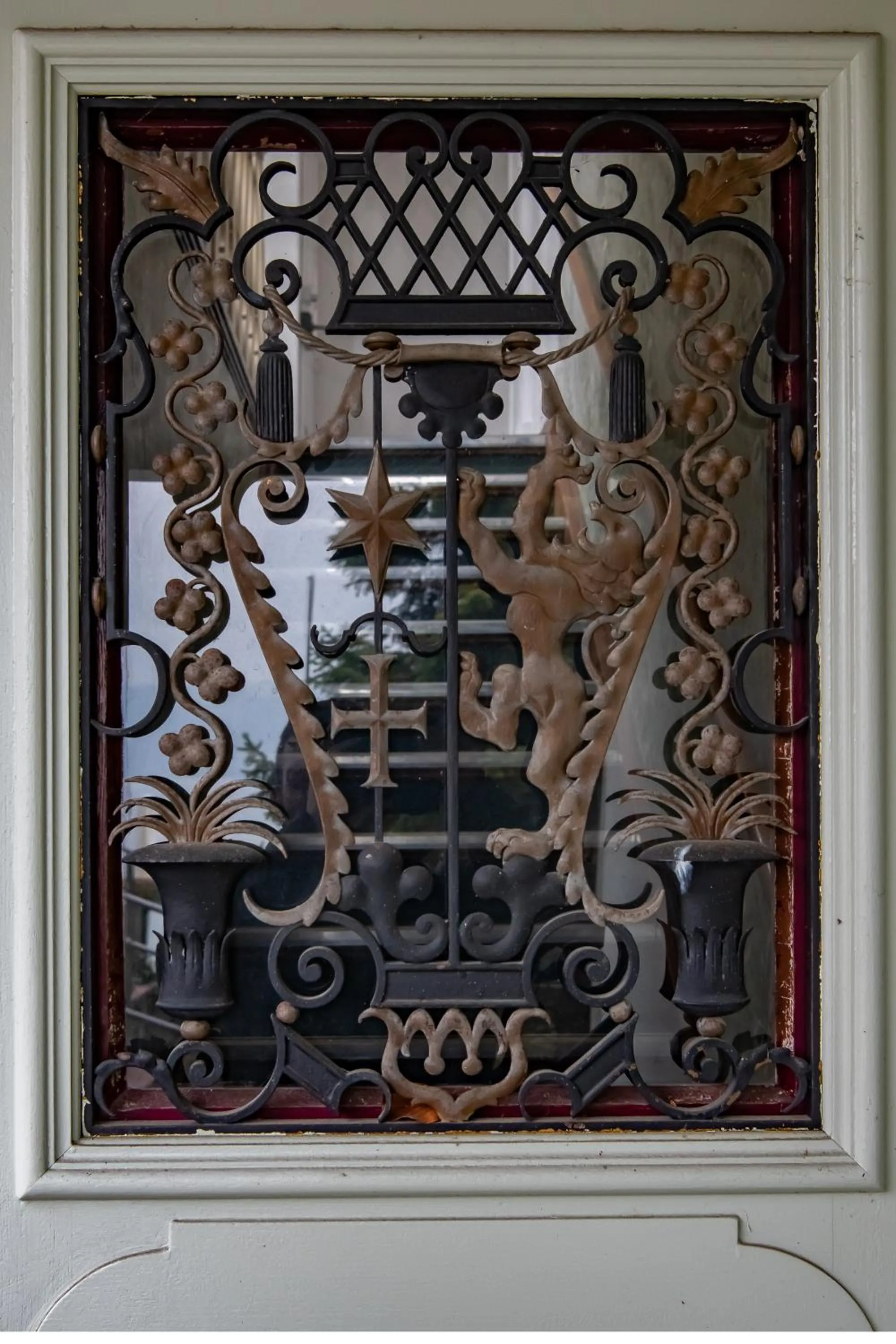 Facade/entrance in Villa Pochon