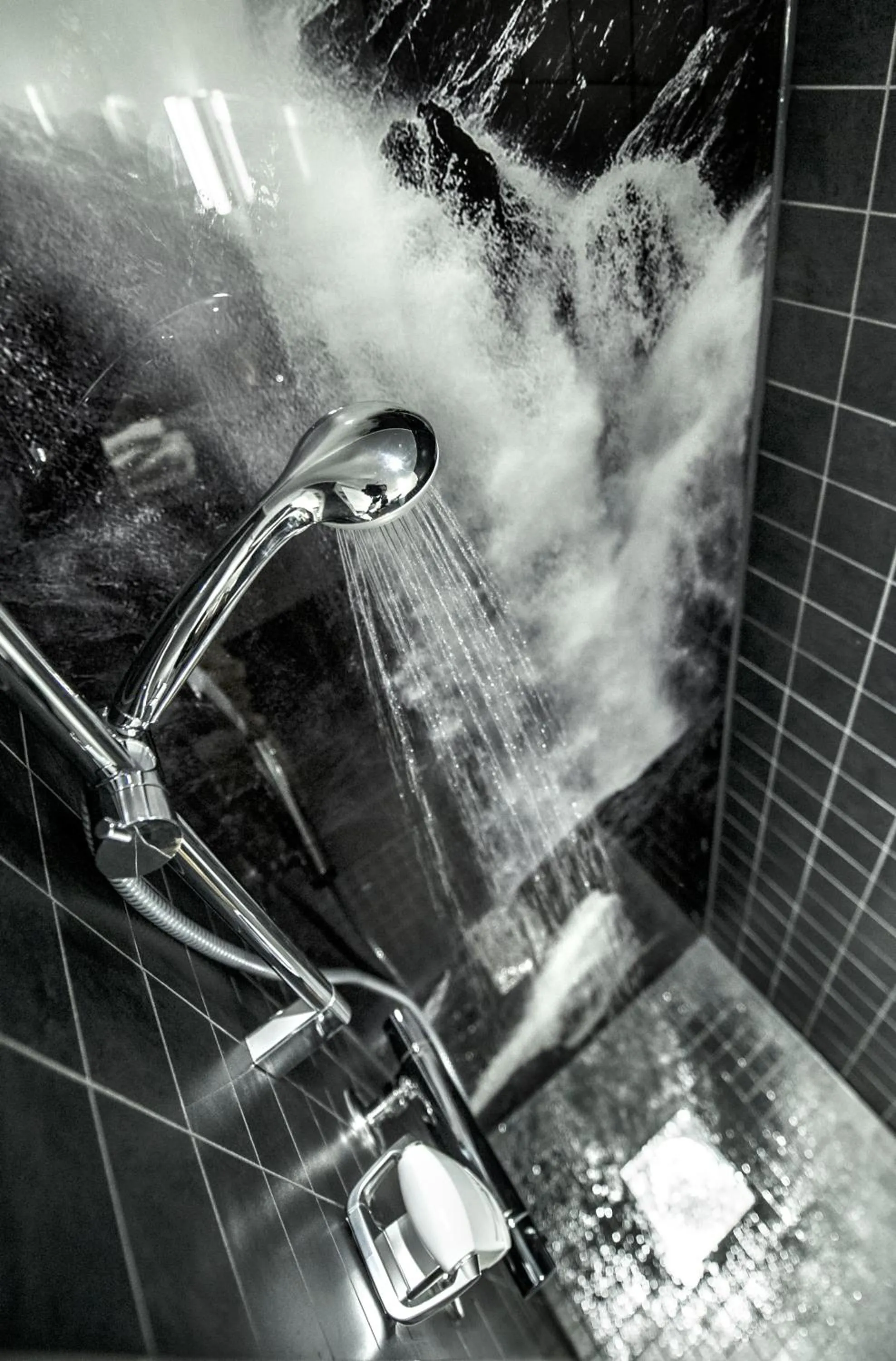 Shower in Myrkdalen Resort Hotel