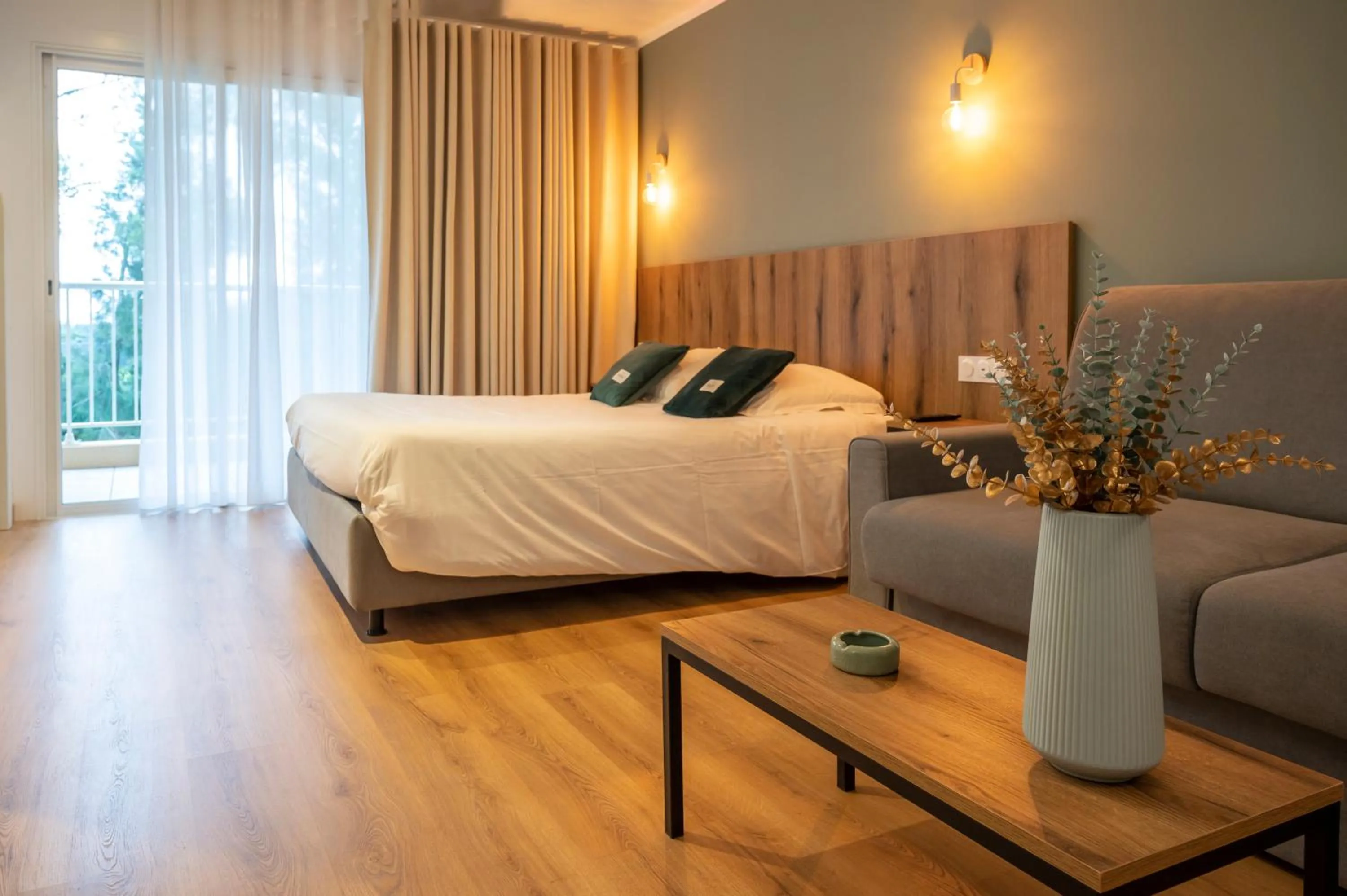 Bed in Auberge les Oliviers