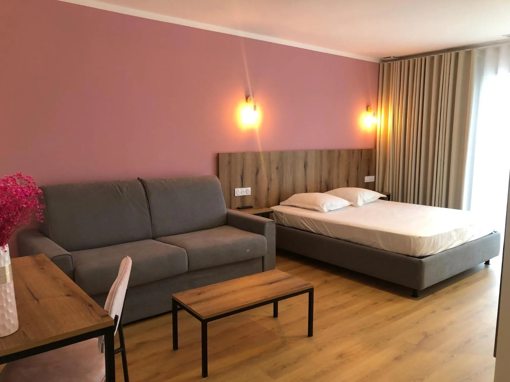 Bed in Auberge les Oliviers